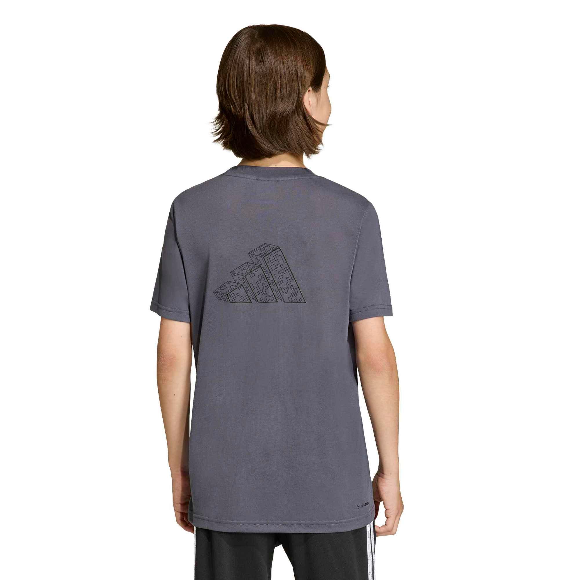 adidas adidas J Mc Tr Tee Çocuk T-Shirt Gri - 2