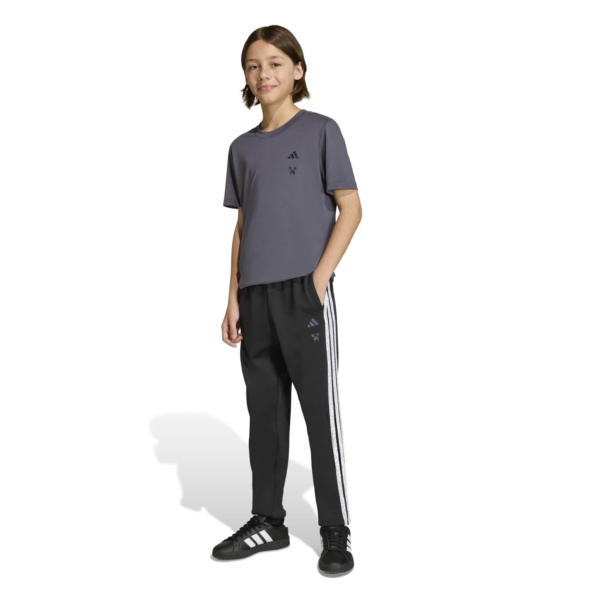 adidas adidas J Mc Tr Tee Çocuk T-Shirt Gri - 5