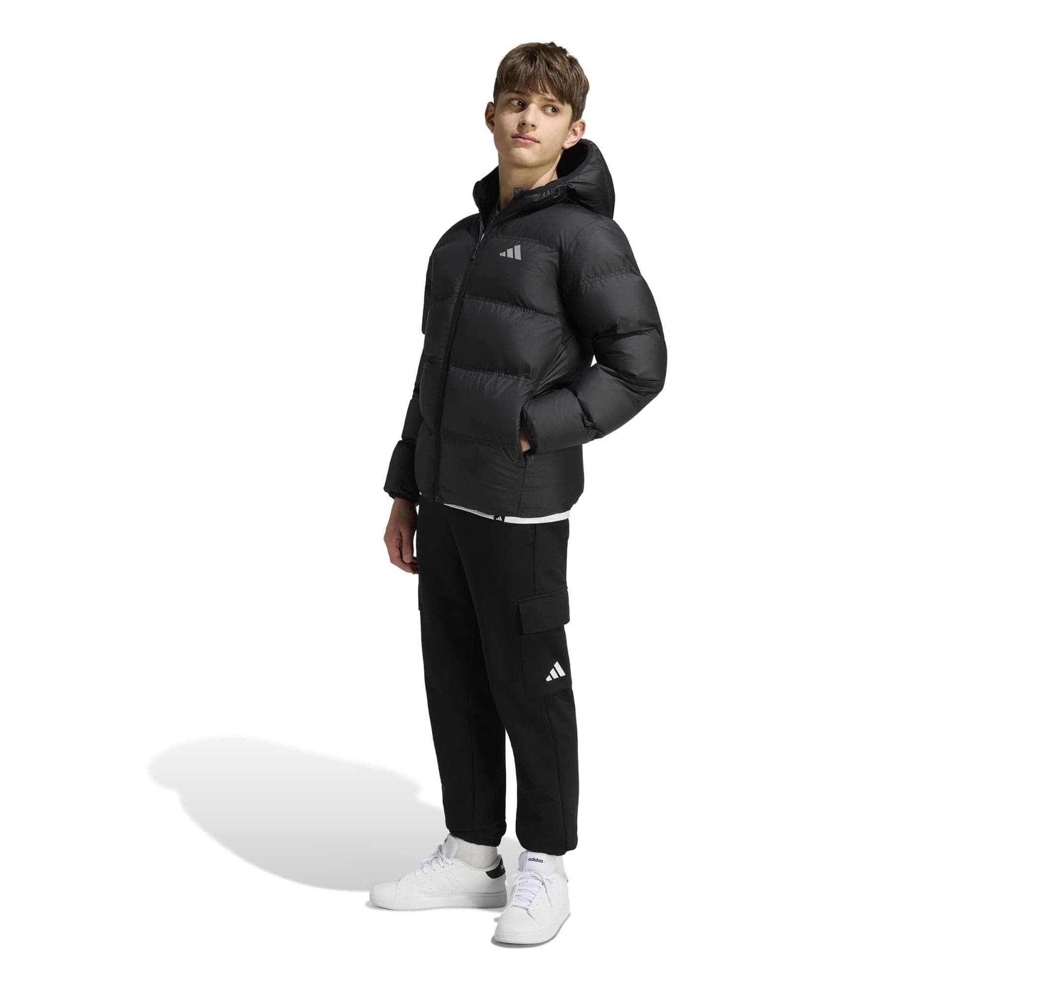 adidas adidas J Sd Jkt Çocuk Mont Siyah - 5