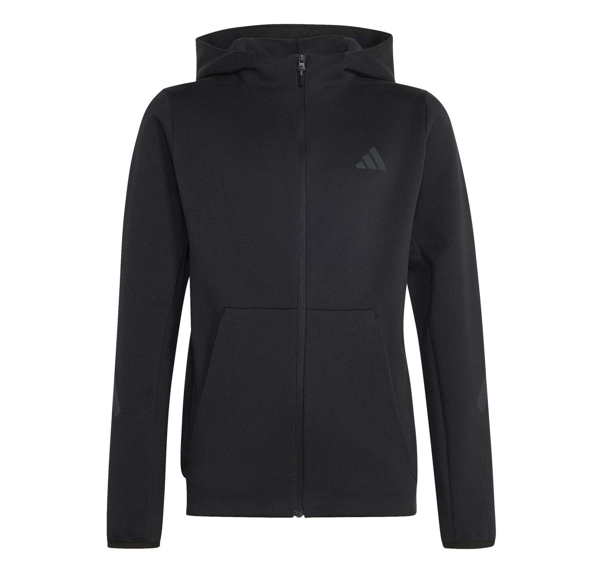 adidas adidas J Z.n.e. Fz Hd Çocuk Ceket Siyah - 2