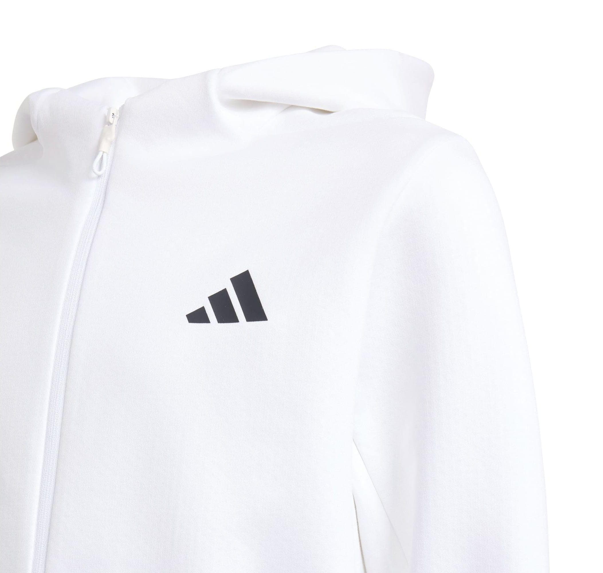 adidas adidas J Z.n.e. Fz Hd Çocuk Ceket Beyaz - 3