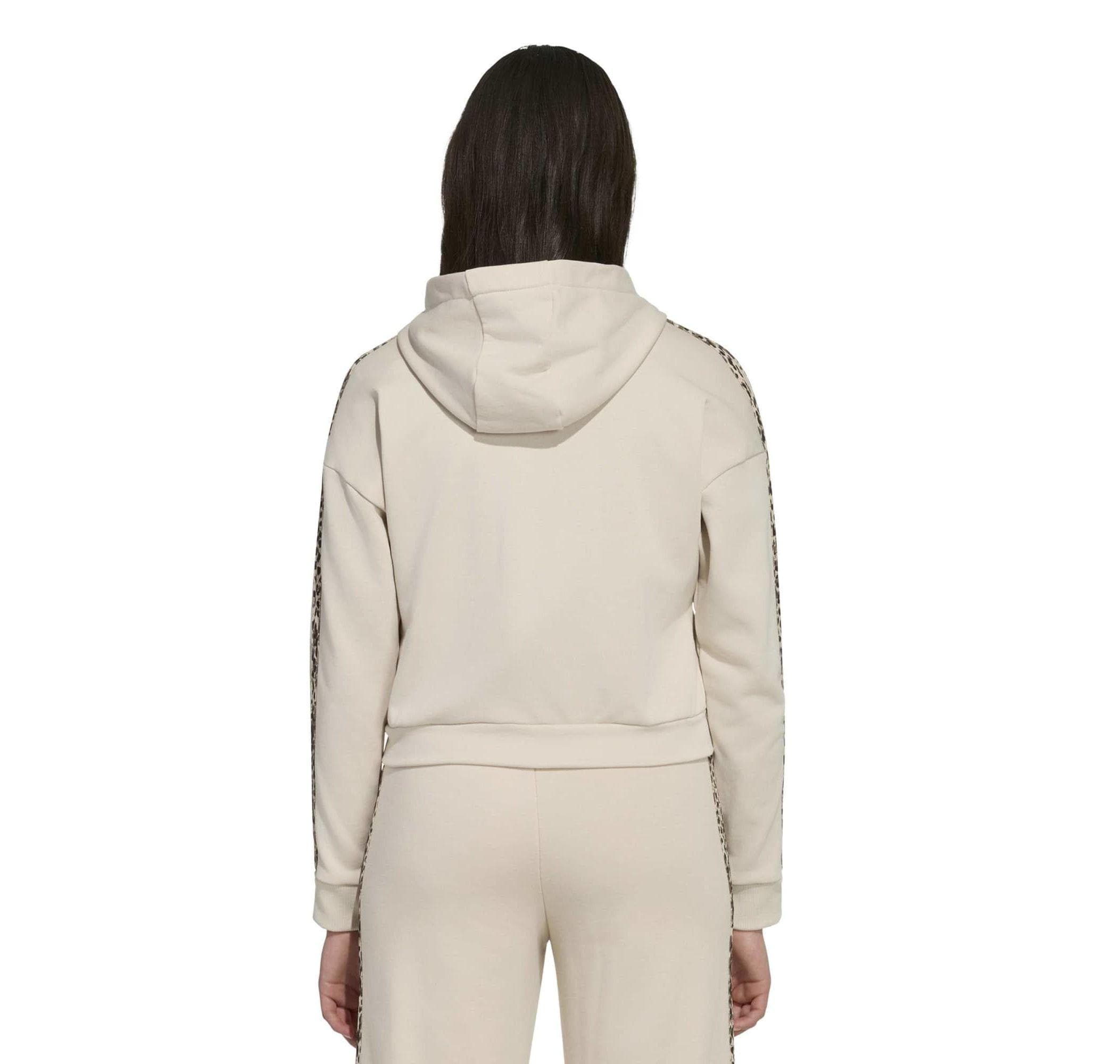 adidas adidas Jg An 3S Ft Fz Çocuk Ceket Bej - 2