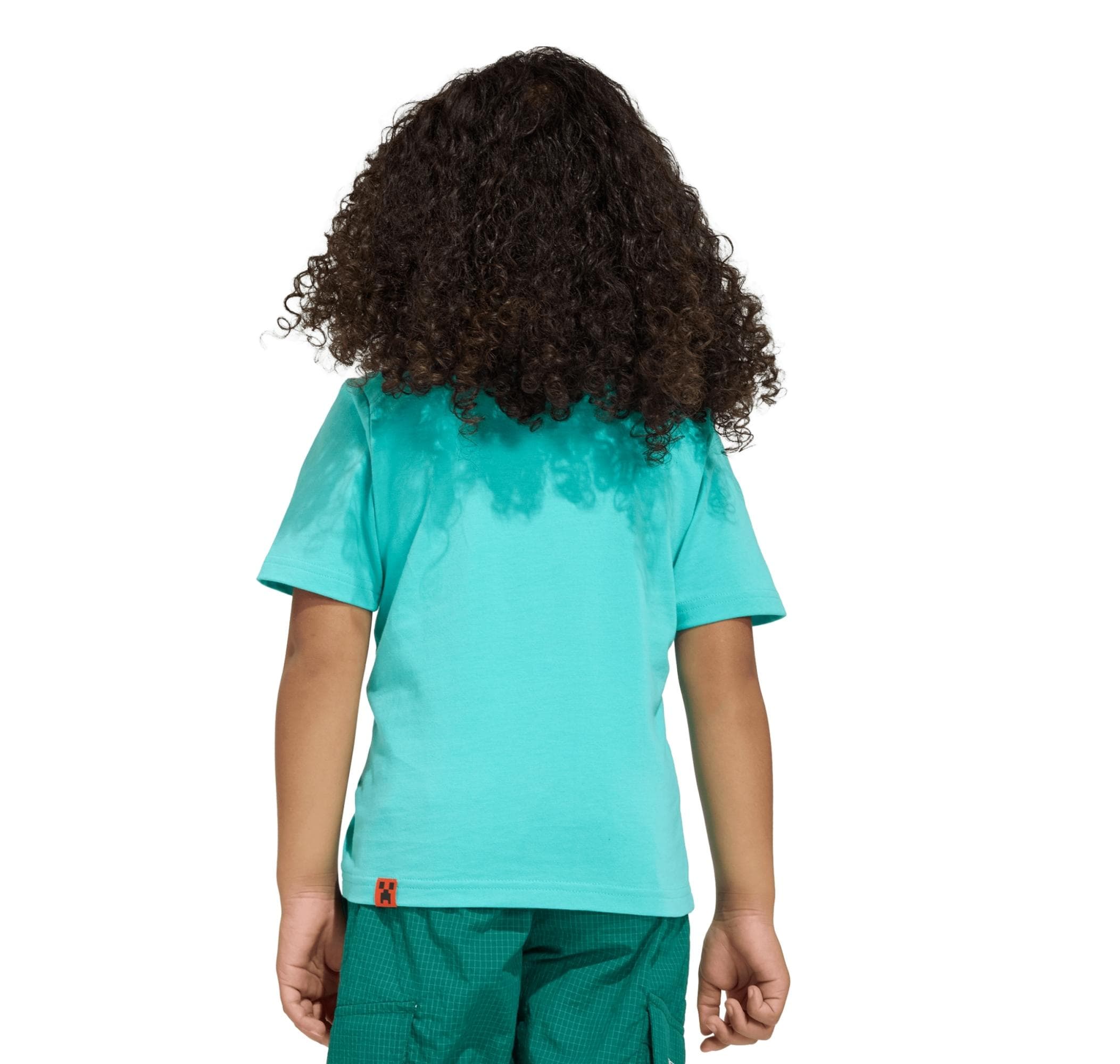 adidas adidas Minecraft Terrex Tee Çocuk T-Shirt Turkuaz - 5