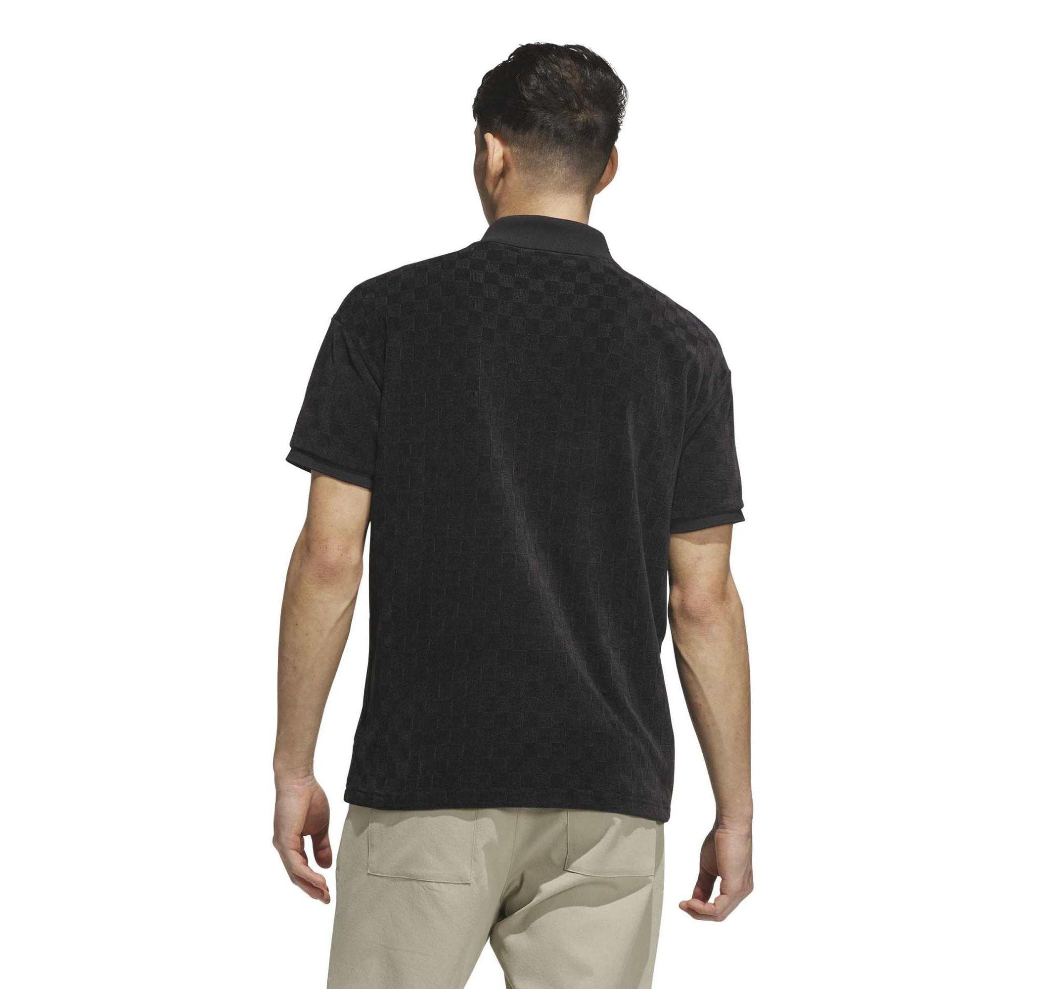 adidas adidas Knıt Ss Polo Erkek T-Shirt Siyah - 2