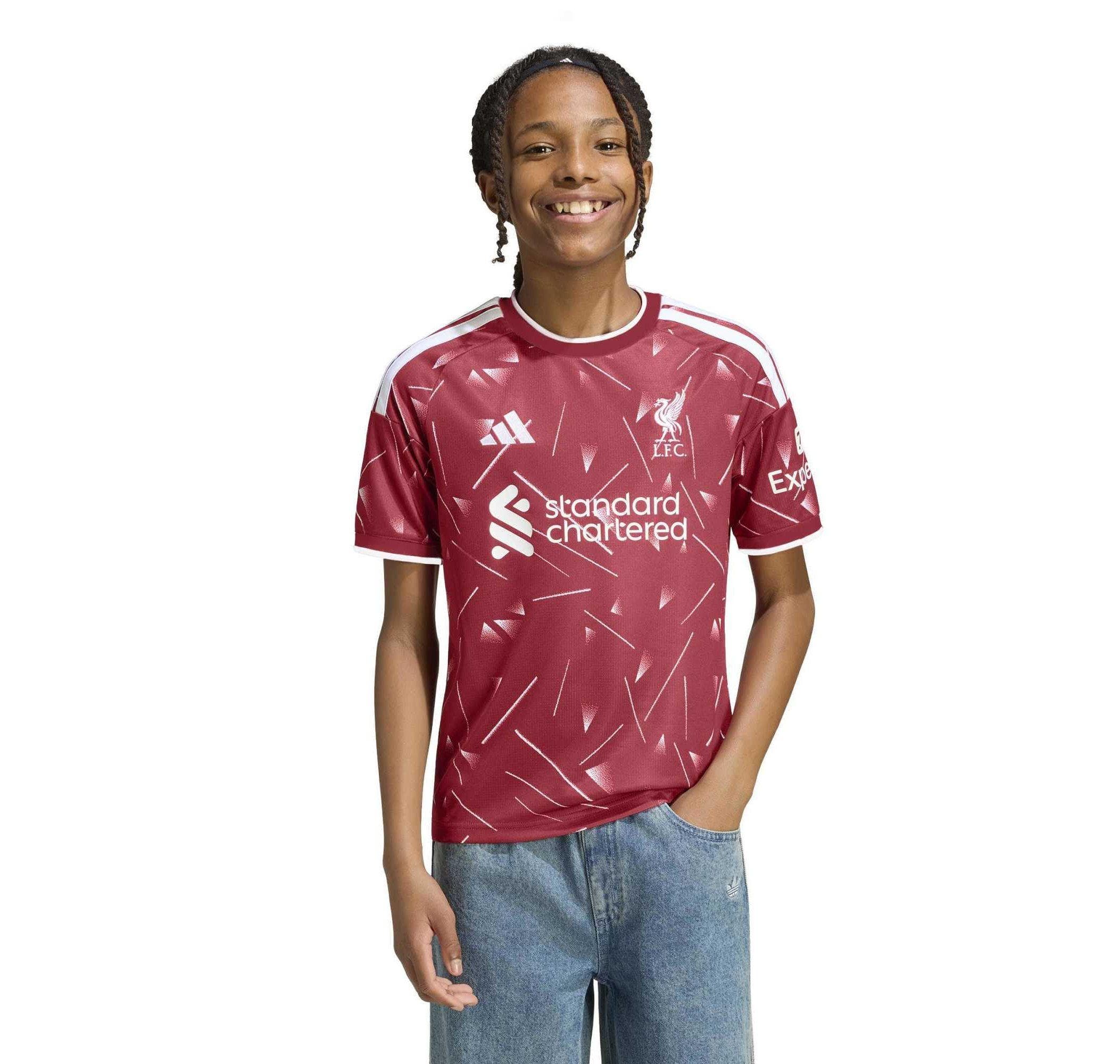 adidas adidas Lfc H Jsy Y Çocuk Forması Bordo