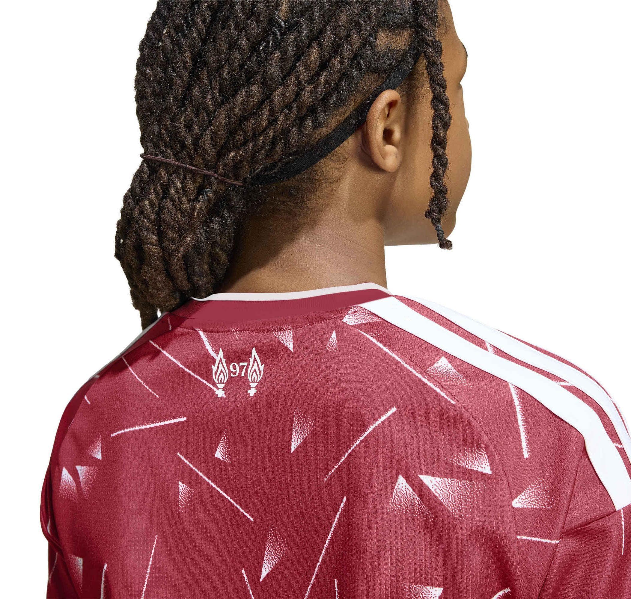 adidas adidas Lfc H Jsy Y Çocuk Forması Bordo - 5