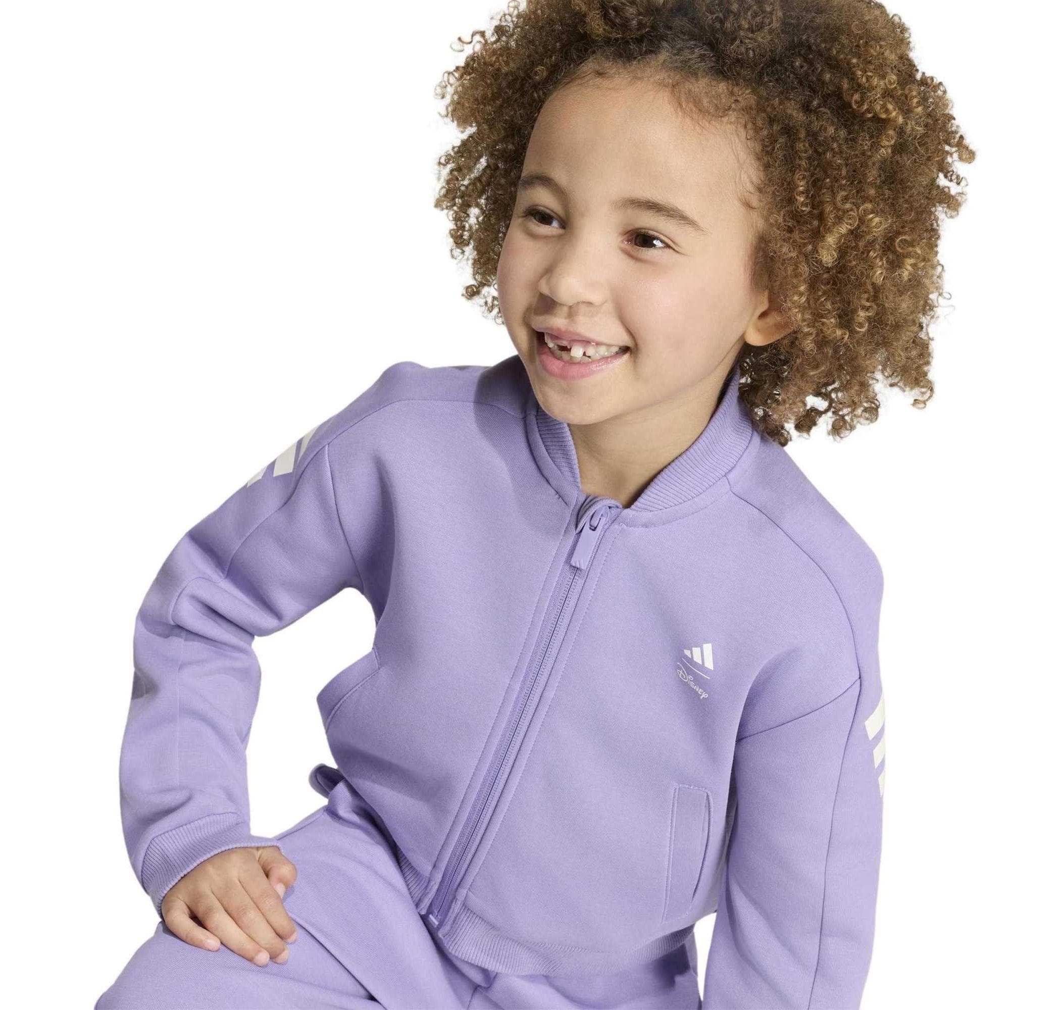 adidas adidas Lg Dy Mı Tt Çocuk Ceket Mor - 3