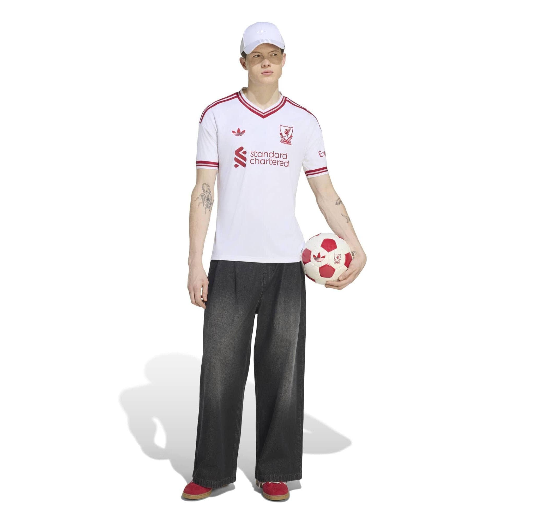 adidas adidas Liverpool Fc Erkek Forması Beyaz - 5