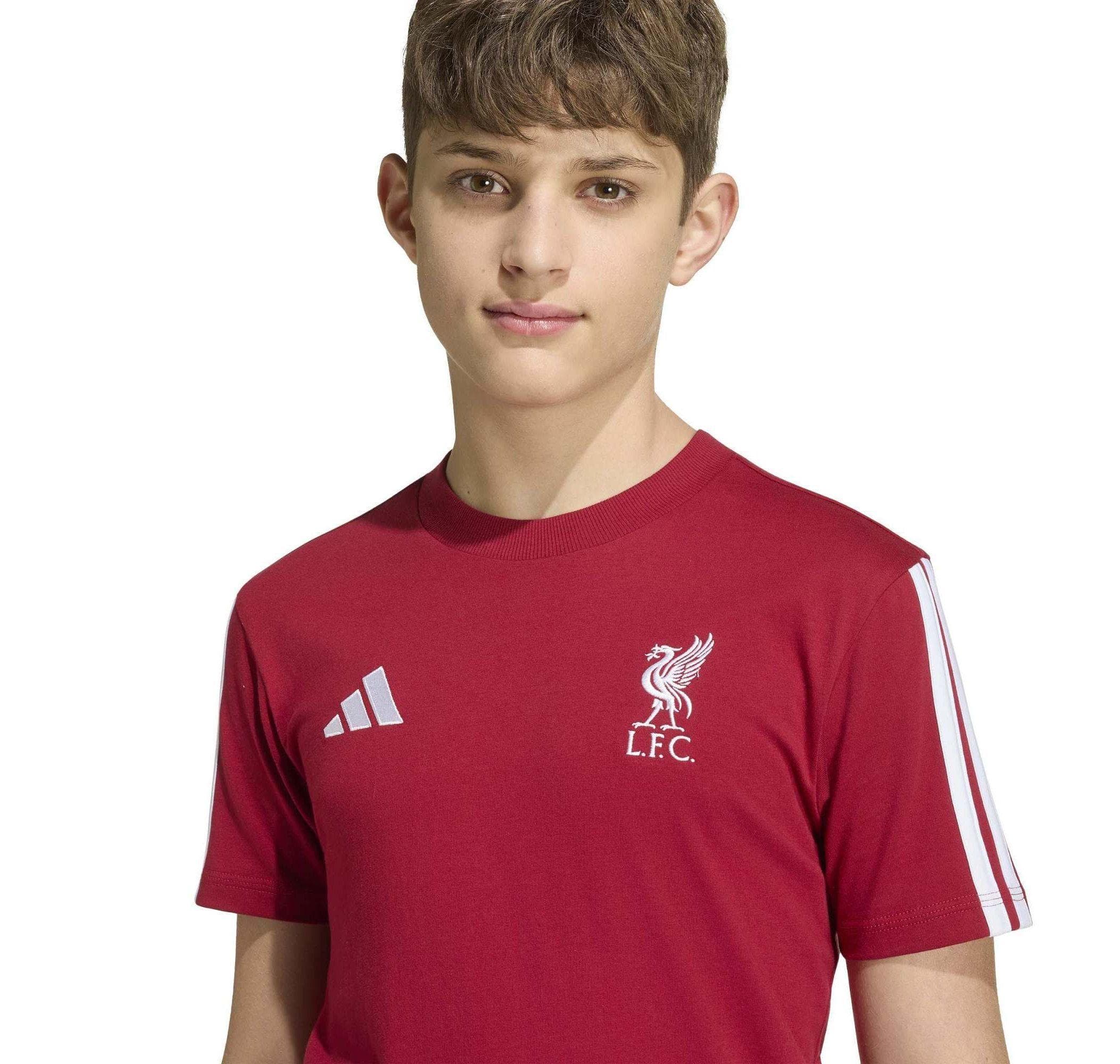 adidas adidas Liverpool Kıds Tee Çocuk Forması Kırmızı - 4