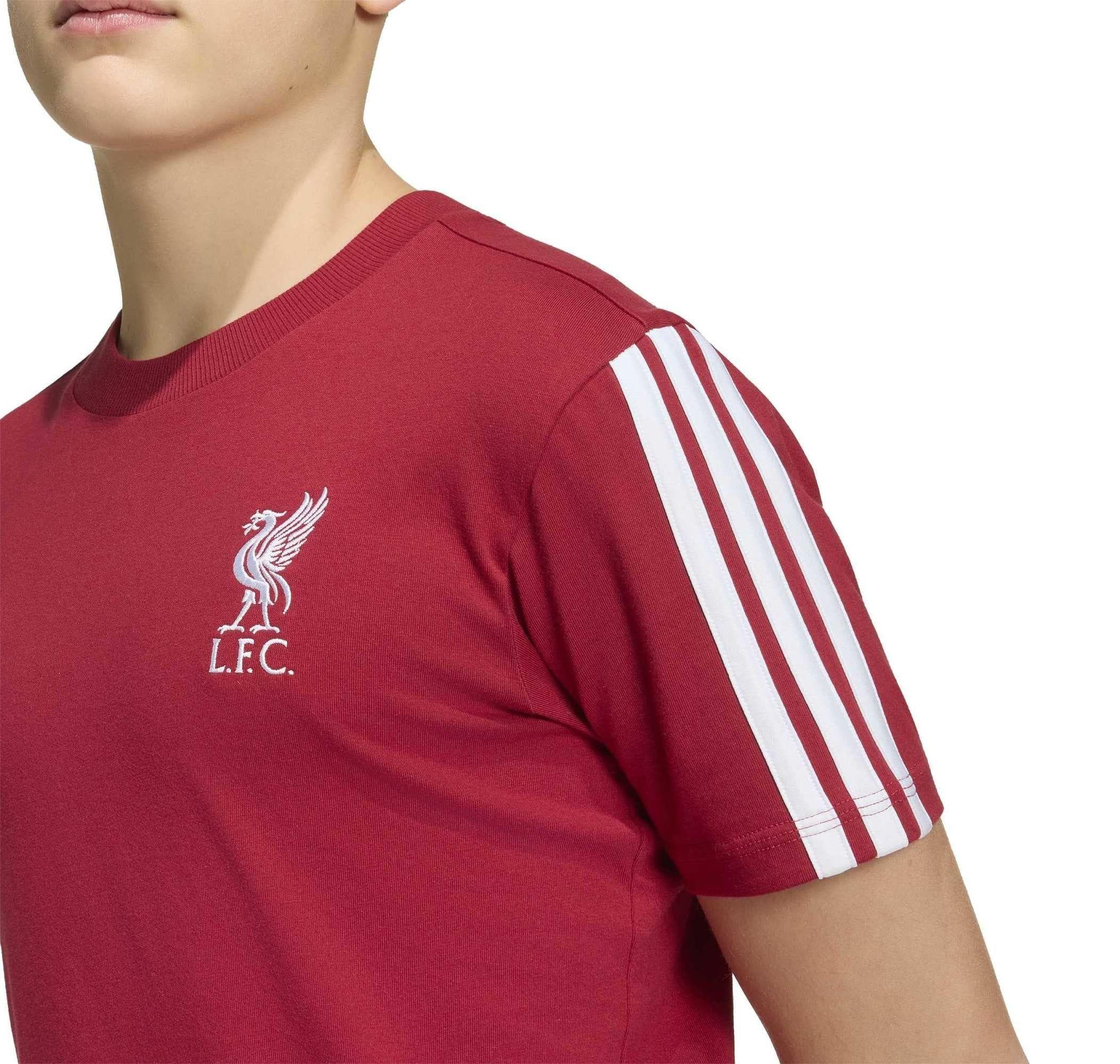 adidas adidas Liverpool Kıds Tee Çocuk Forması Kırmızı - 5