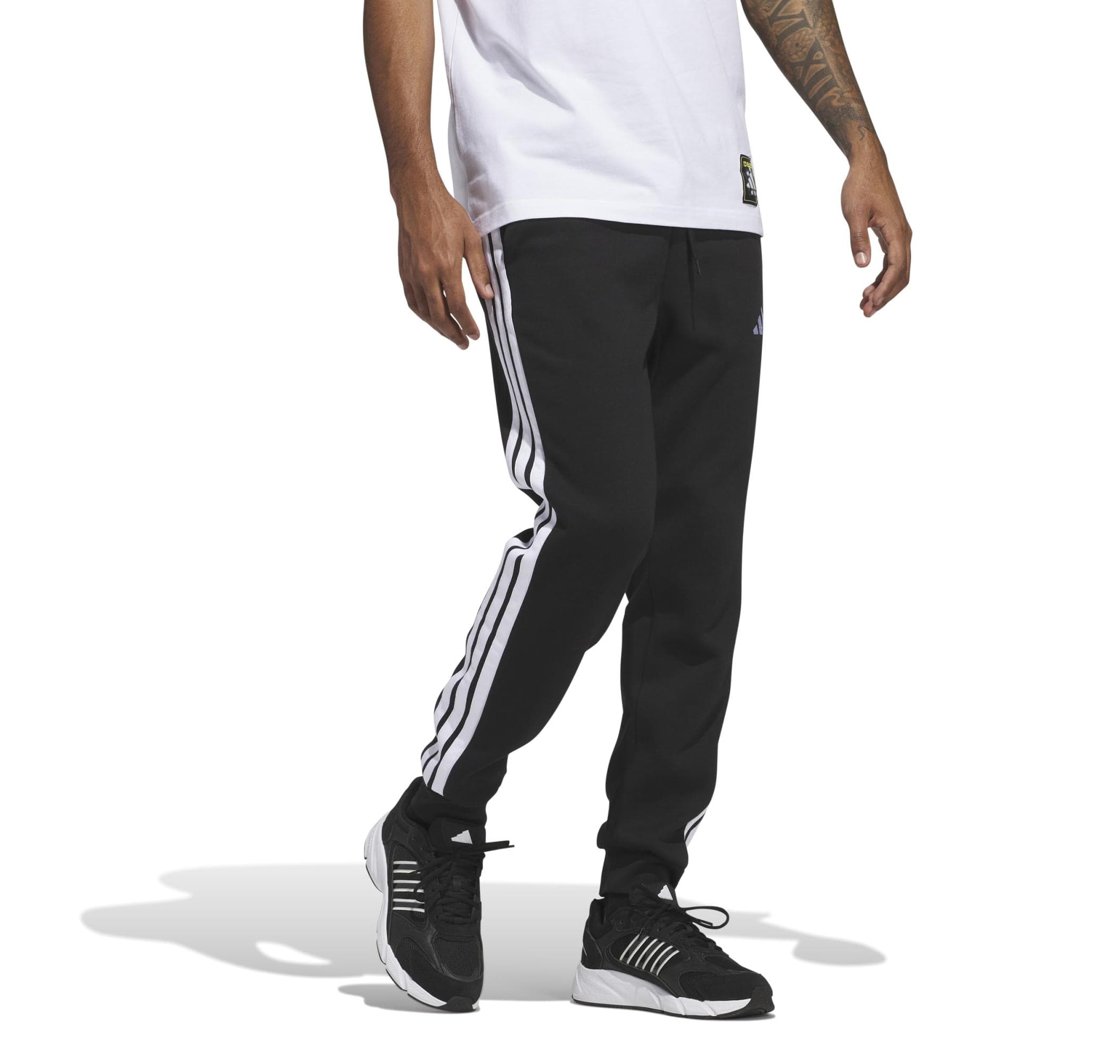 adidas adidas M 3S Fl Tc Pt Erkek Eşofman Altı Siyah - 2