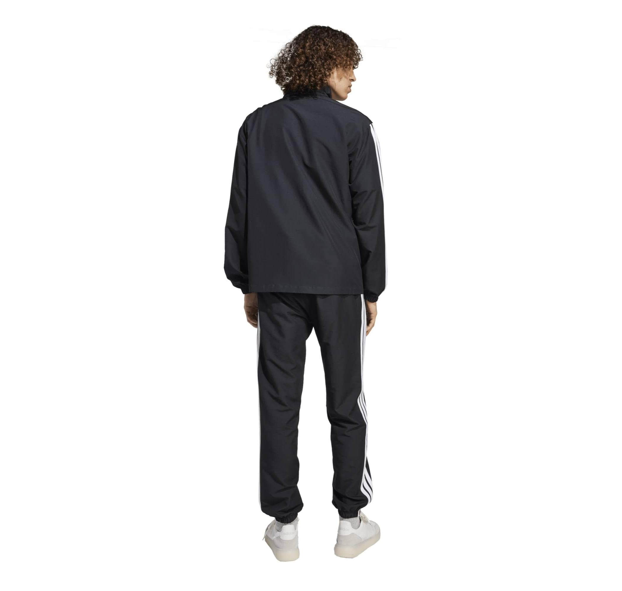 adidas adidas M 3S Wv Tt Ts Erkek Eşofman Takımı Siyah - 2