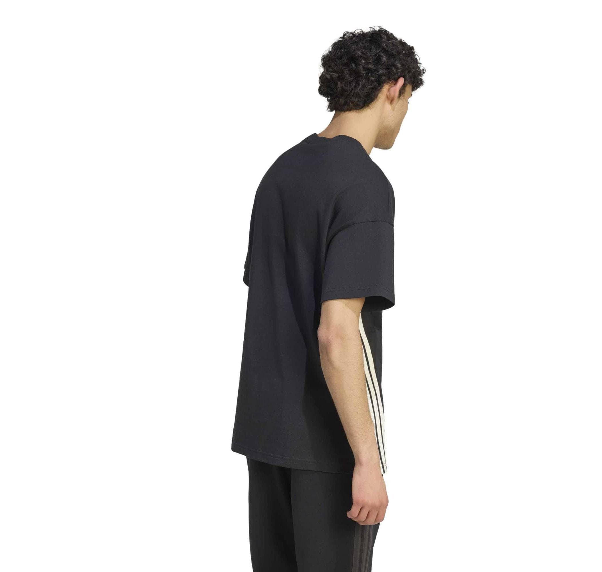 adidas adidas M Ak 3S Tee Lo Erkek T-Shirt Siyah - 2