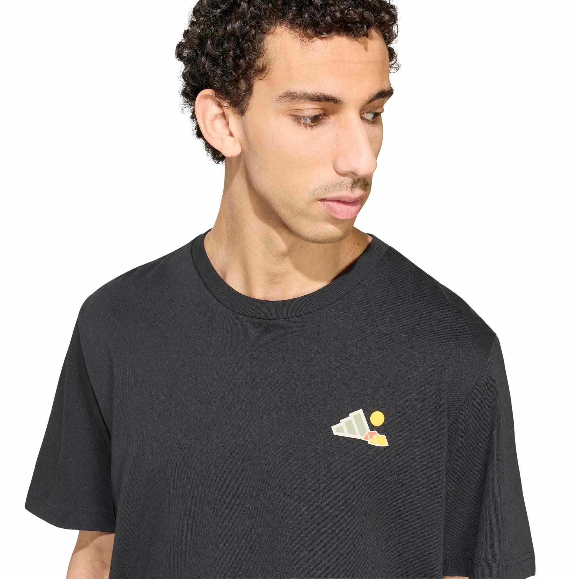 adidas adidas M Camper G T Erkek T-Shirt Siyah - 2