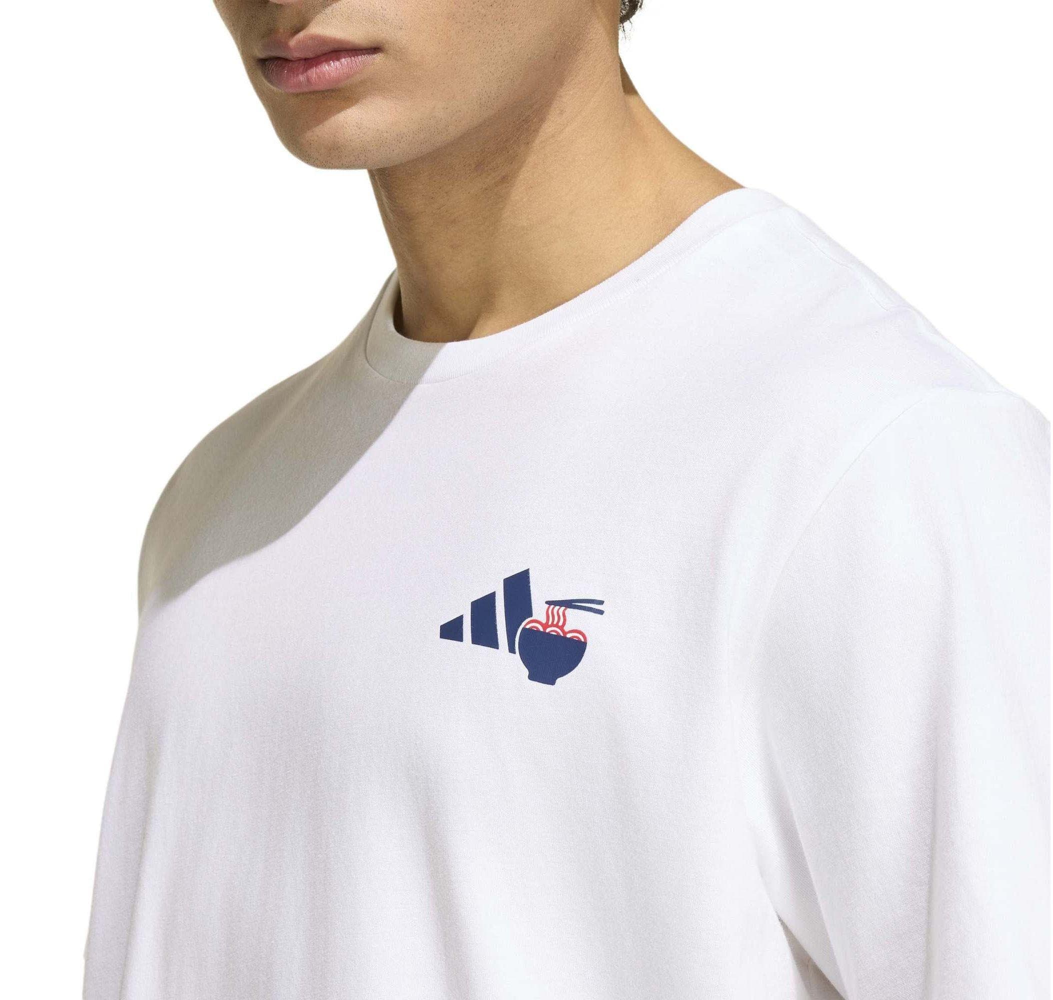 adidas adidas M Ramen T Erkek T-Shirt Beyaz - 3