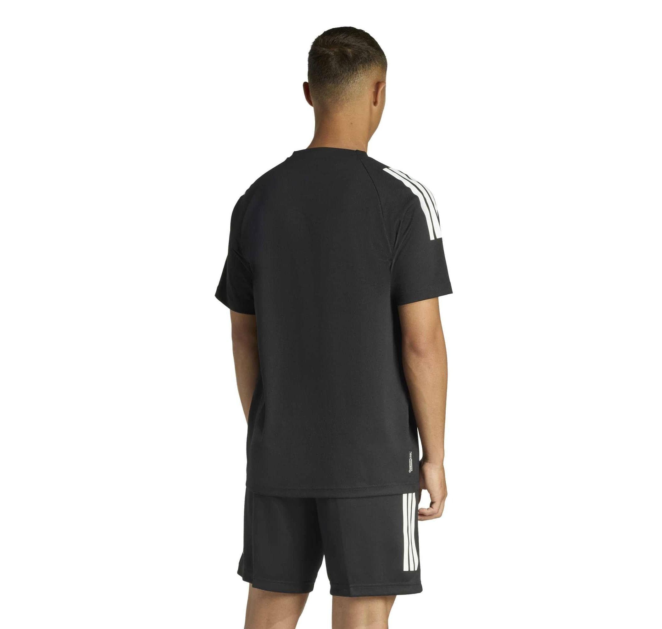 adidas adidas M Sereno 3S T Erkek T-Shirt Siyah - 2