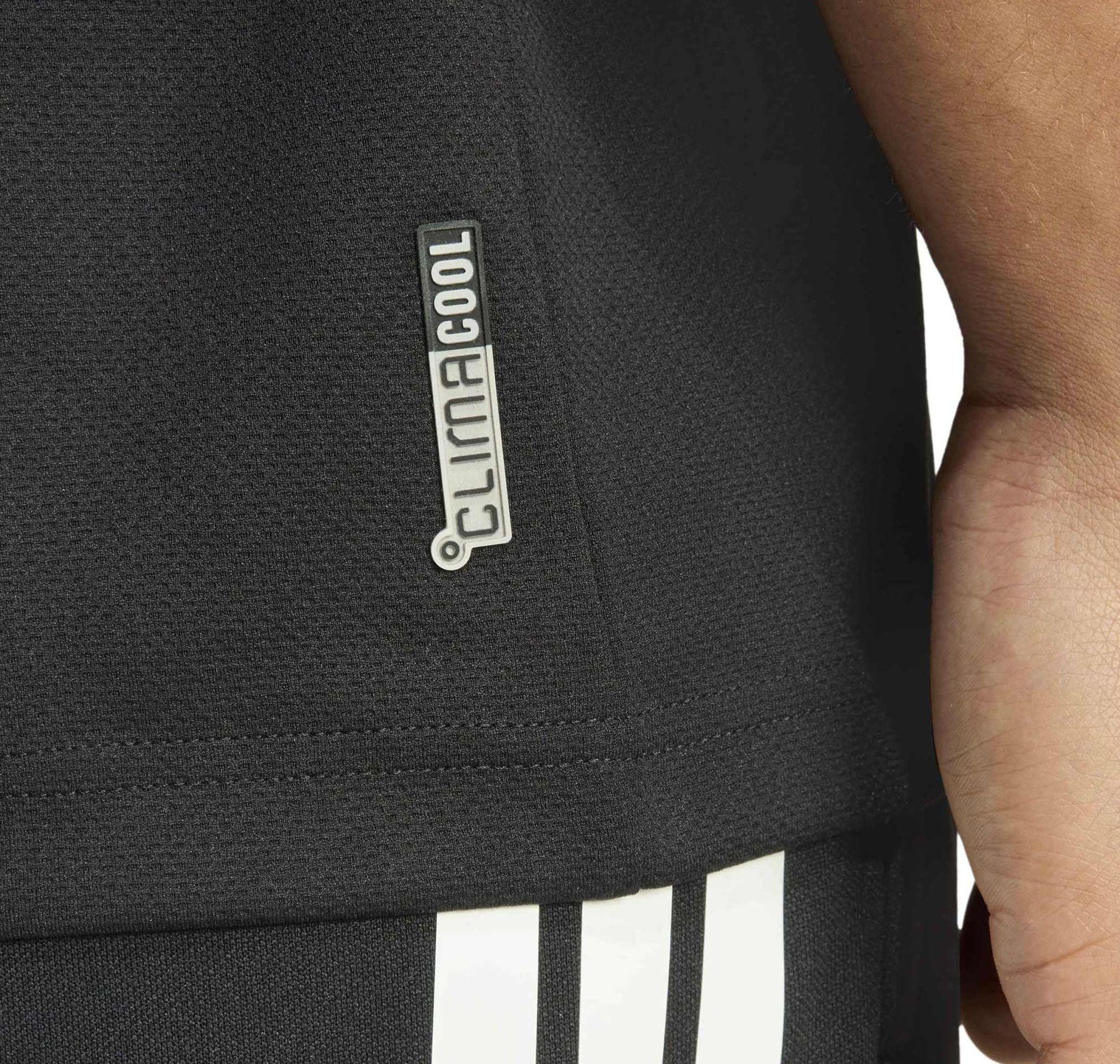 adidas adidas M Sereno 3S T Erkek T-Shirt Siyah - 4