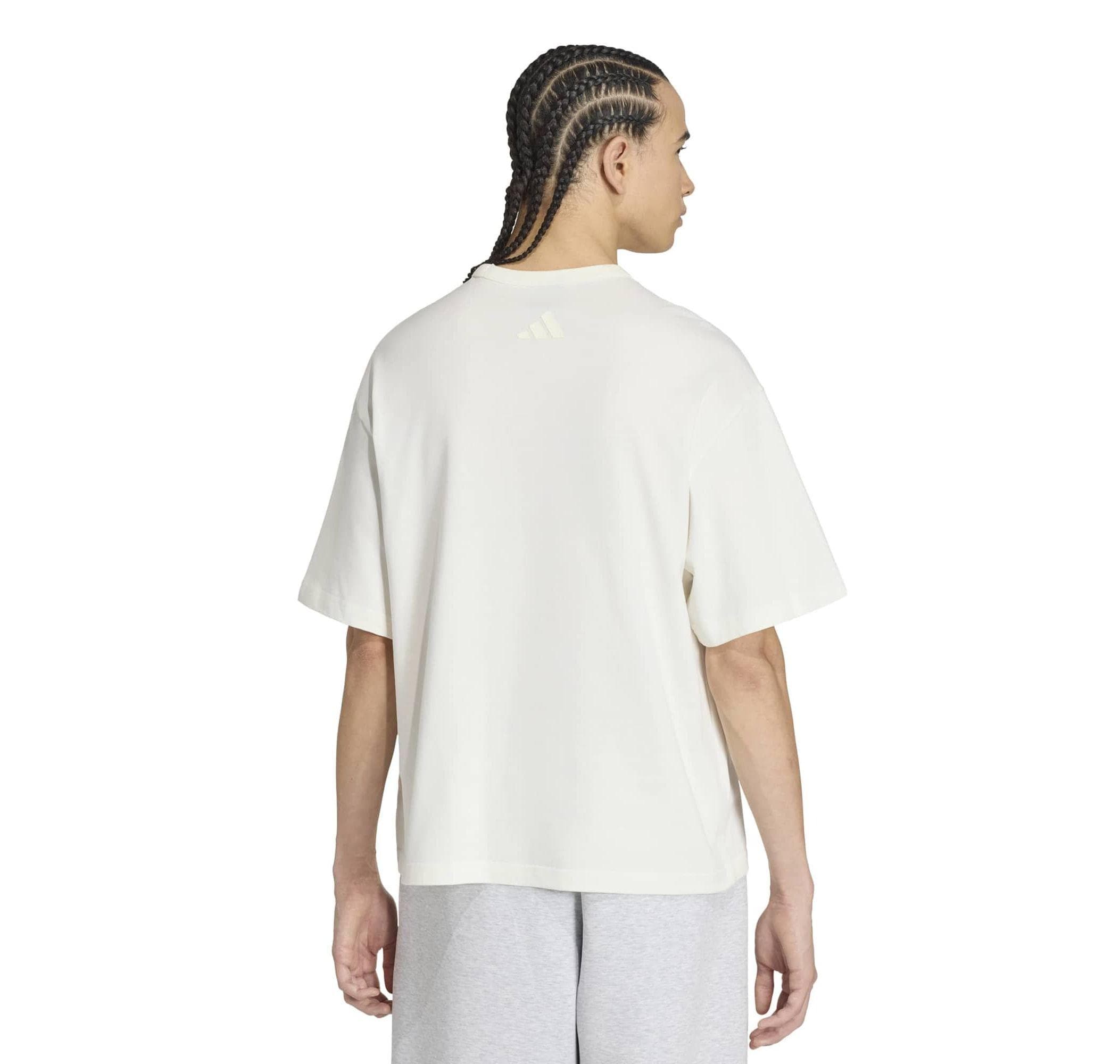 adidas adidas M Sl Gfx T Erkek T-Shirt Beyaz - 2