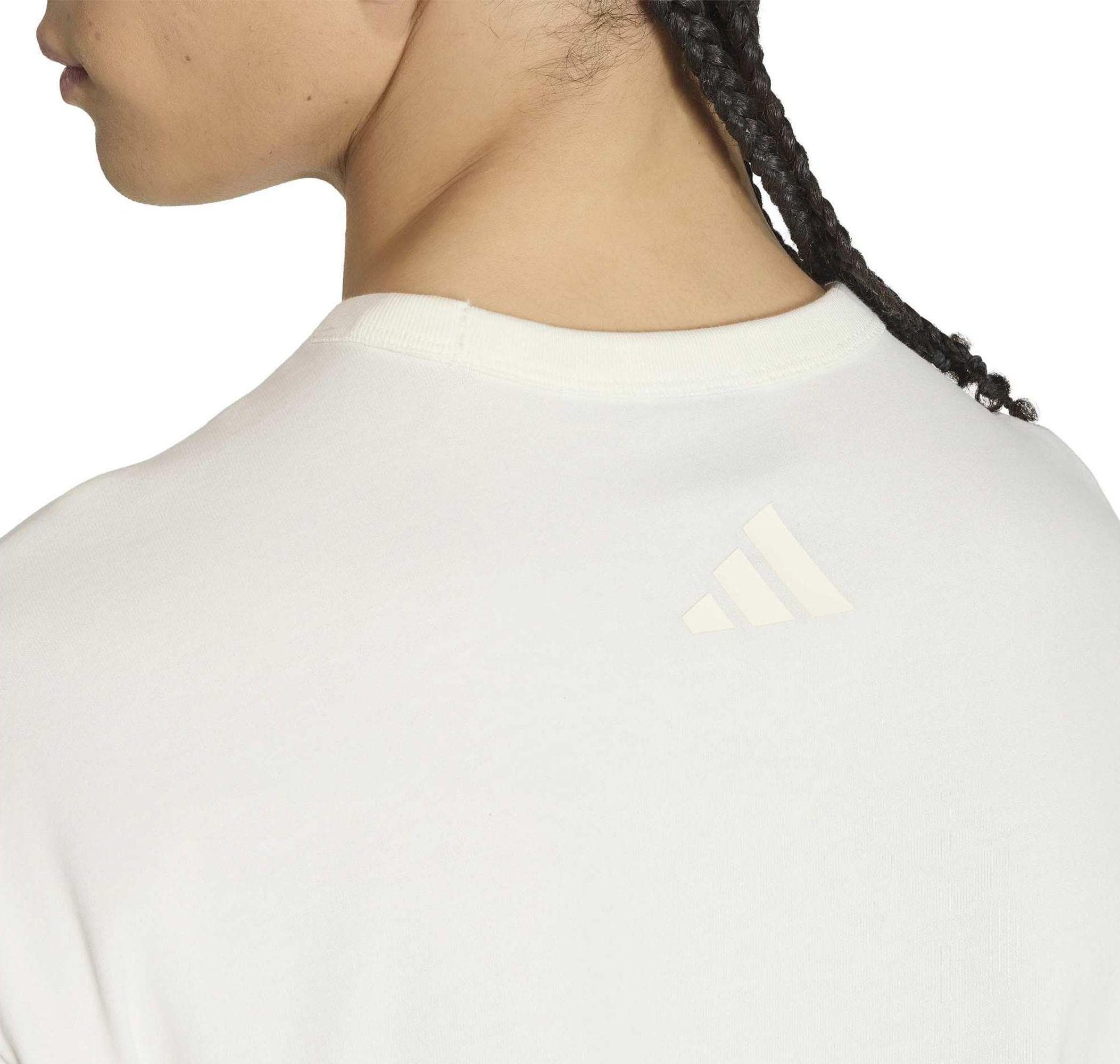 adidas adidas M Sl Gfx T Erkek T-Shirt Beyaz - 4
