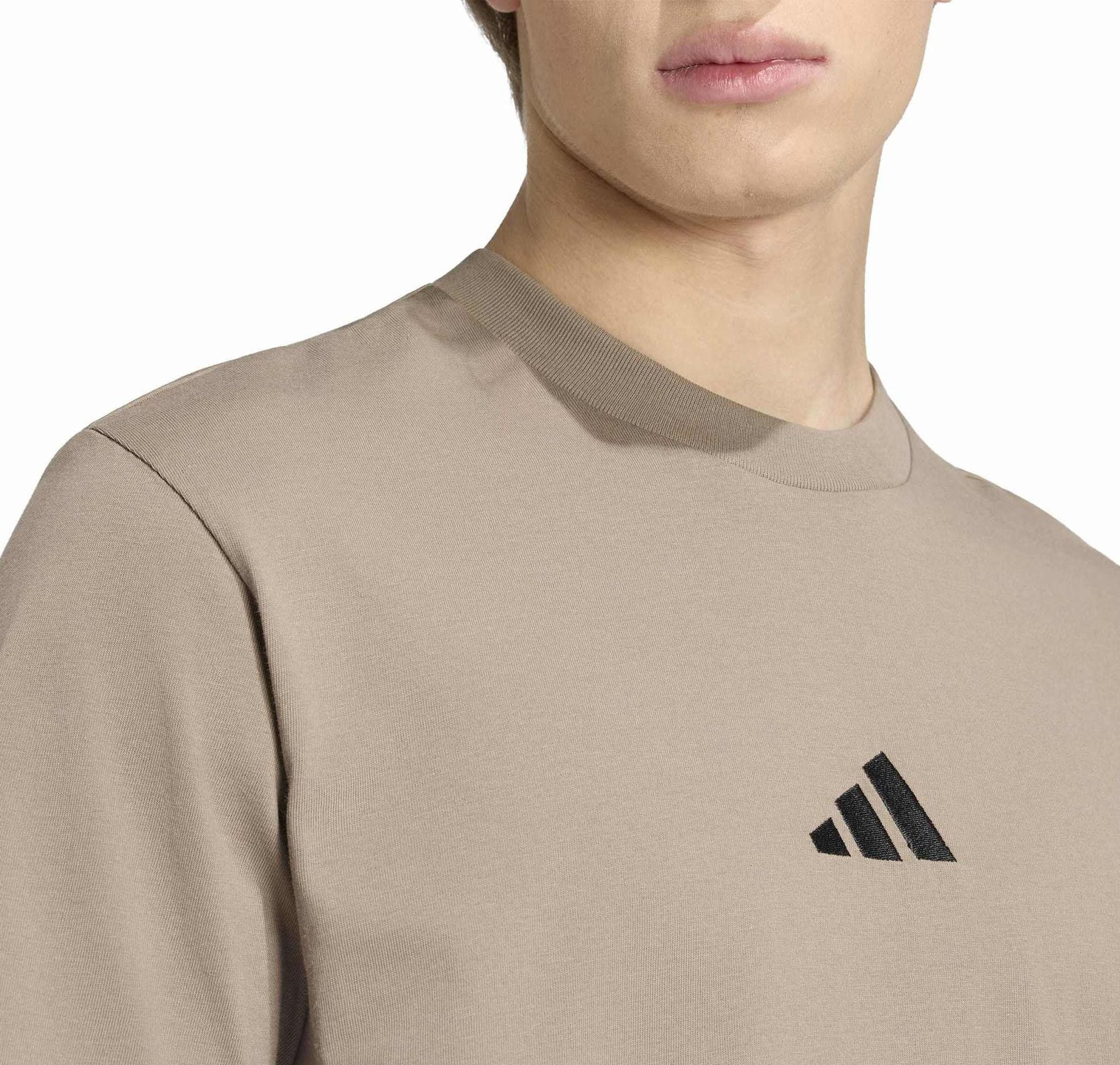 adidas adidas M Sl Sj T Erkek T-Shirt Haki - 4