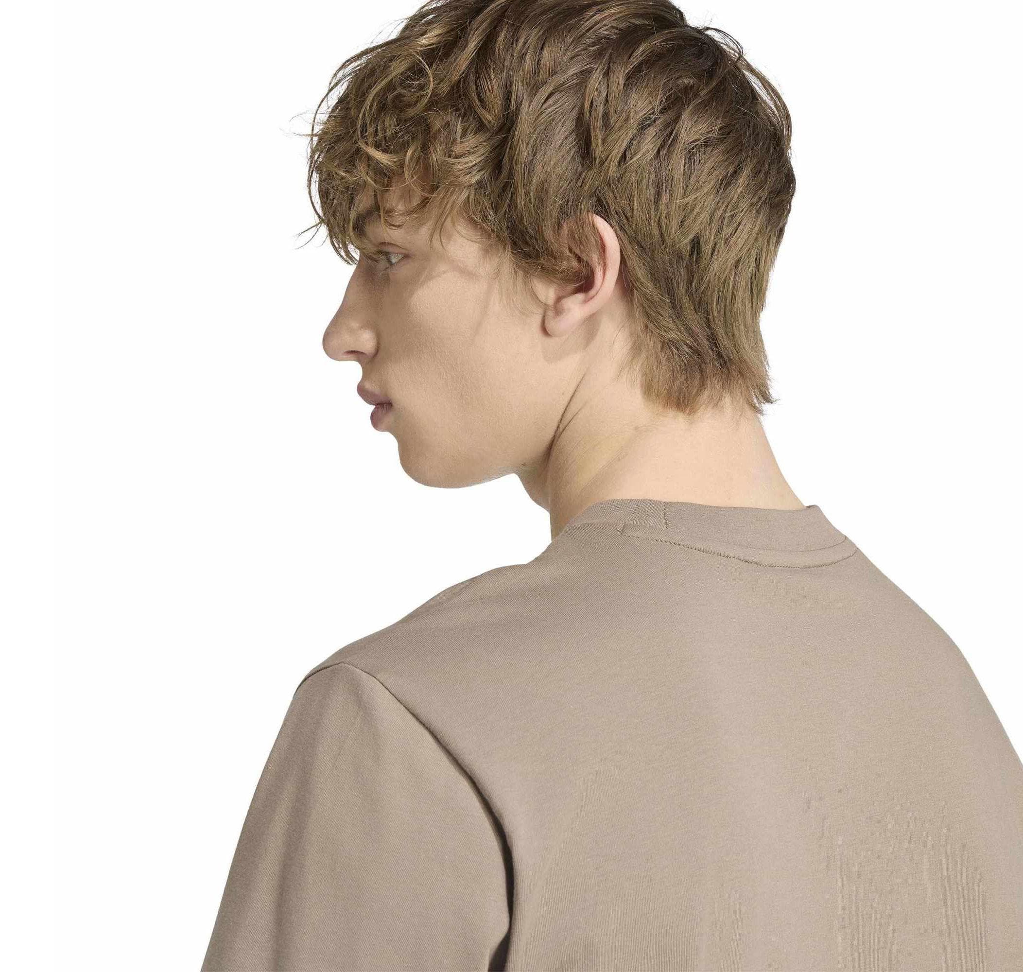 adidas adidas M Sl Sj T Erkek T-Shirt Haki - 5