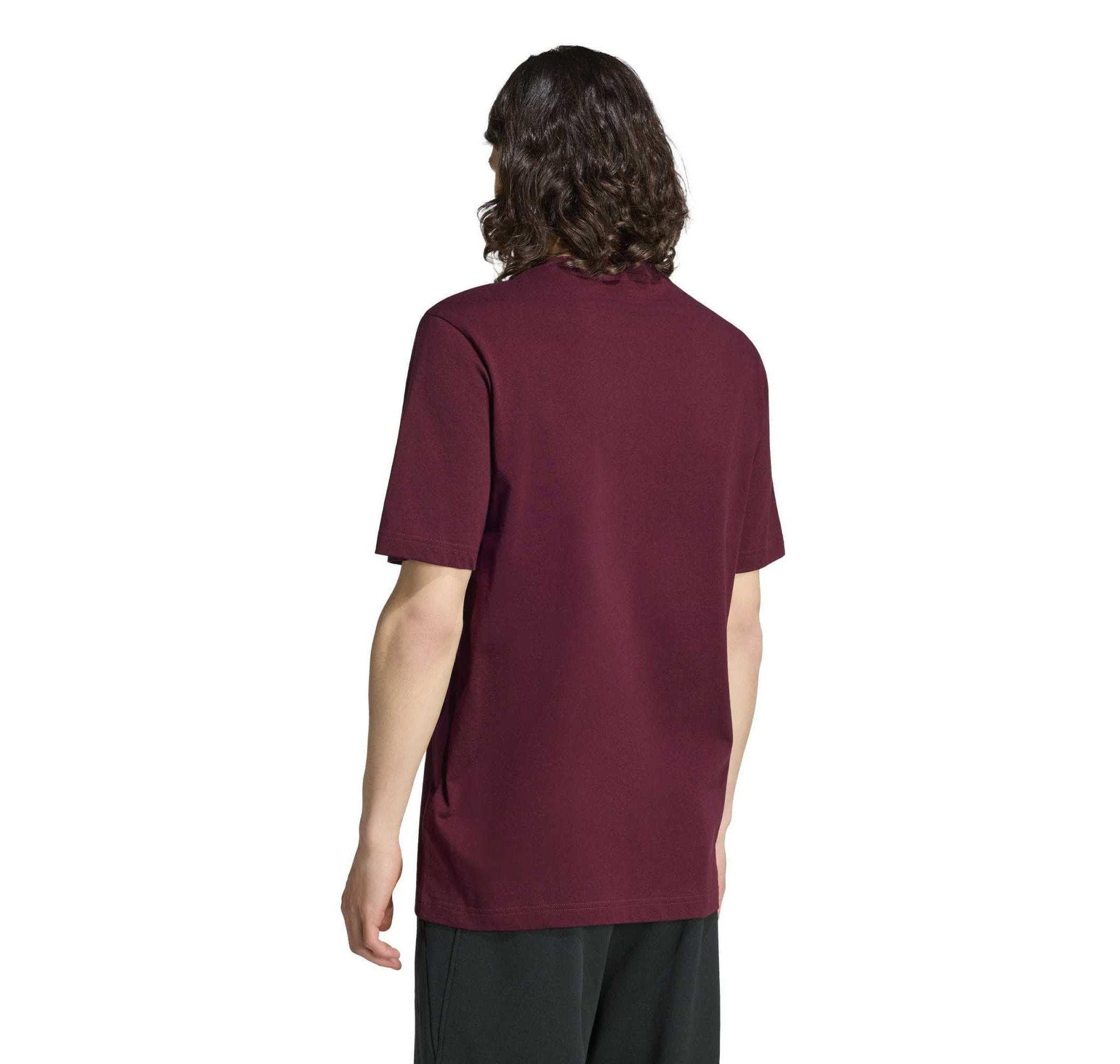 adidas adidas M Sl Sj T Erkek T-Shirt Bordo - 2