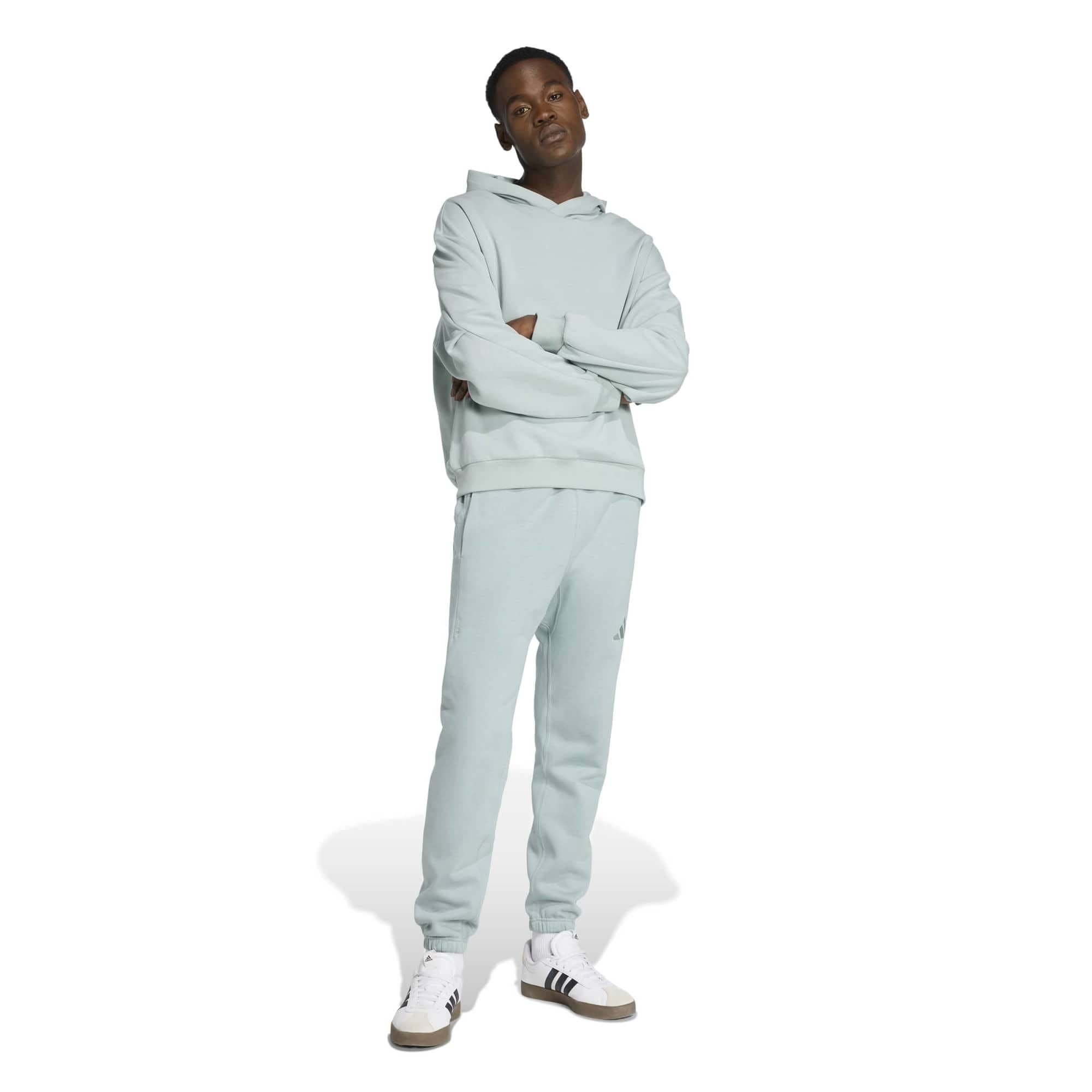 adidas adidas M Sl Sk Hd Erkek Sweatshirt Açık Mavi - 5
