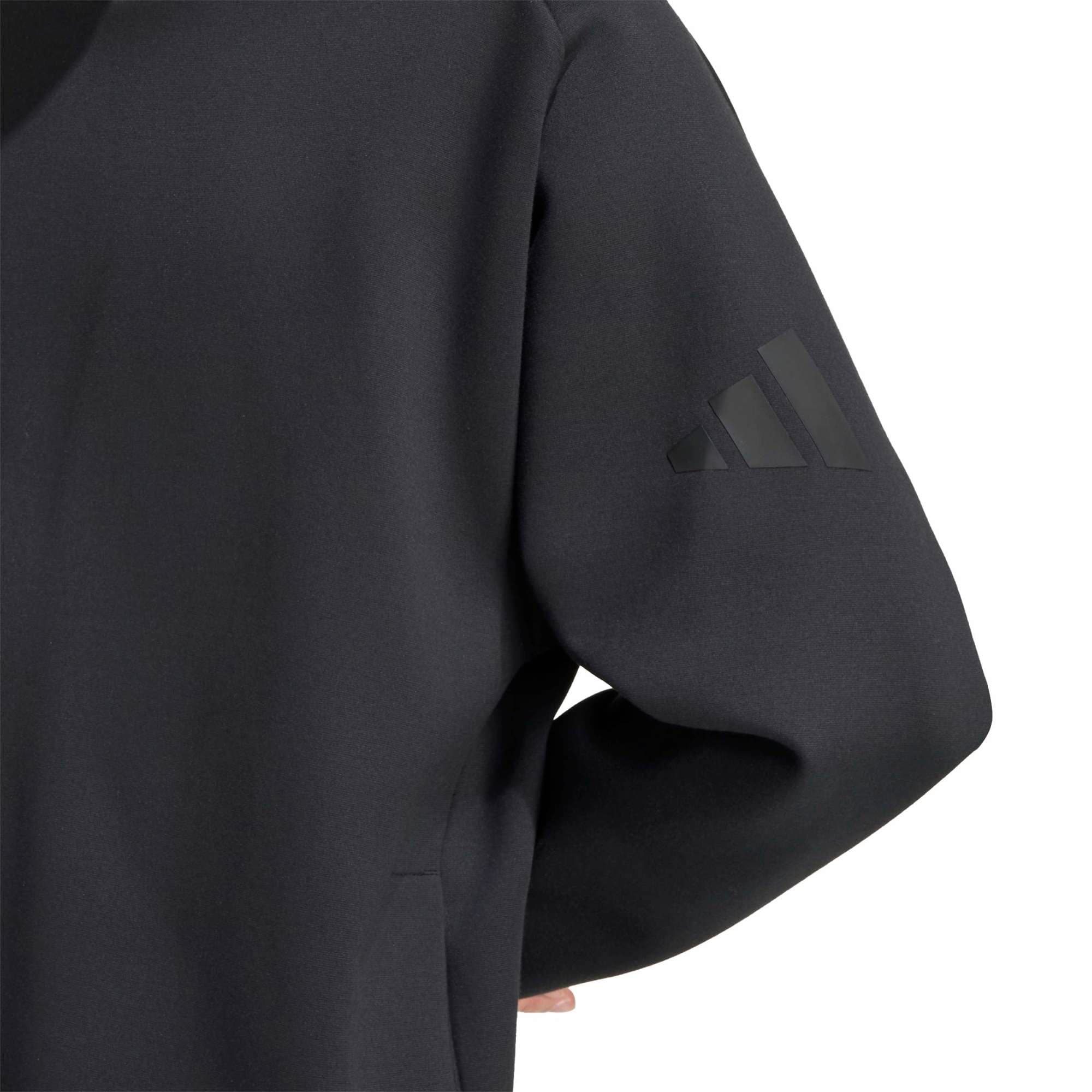 adidas adidas M Sl W Hd Erkek Sweatshirt Siyah - 4