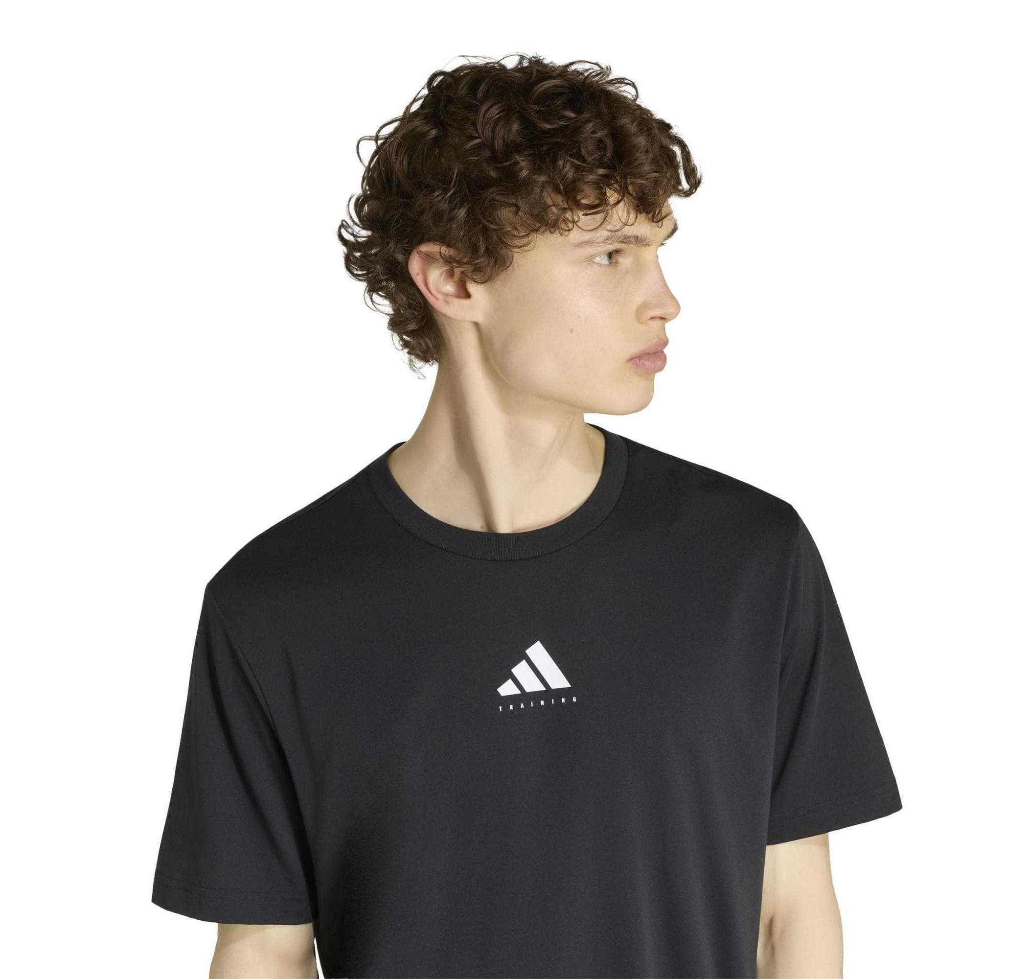 adidas adidas M Tr Cat G T Erkek T-Shirt Siyah - 3