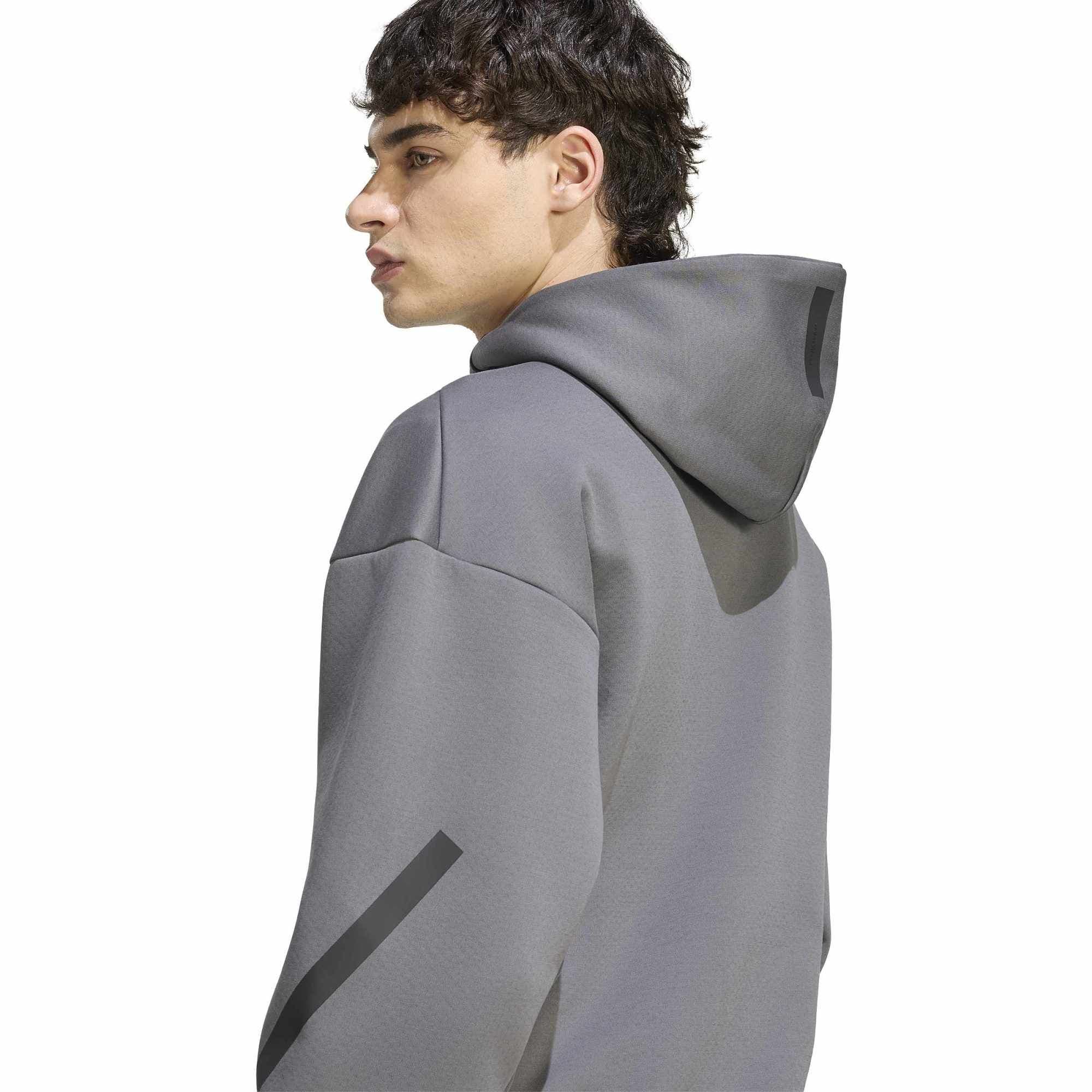 adidas adidas M Z.n.e. Fz Erkek Ceket Gri - 4