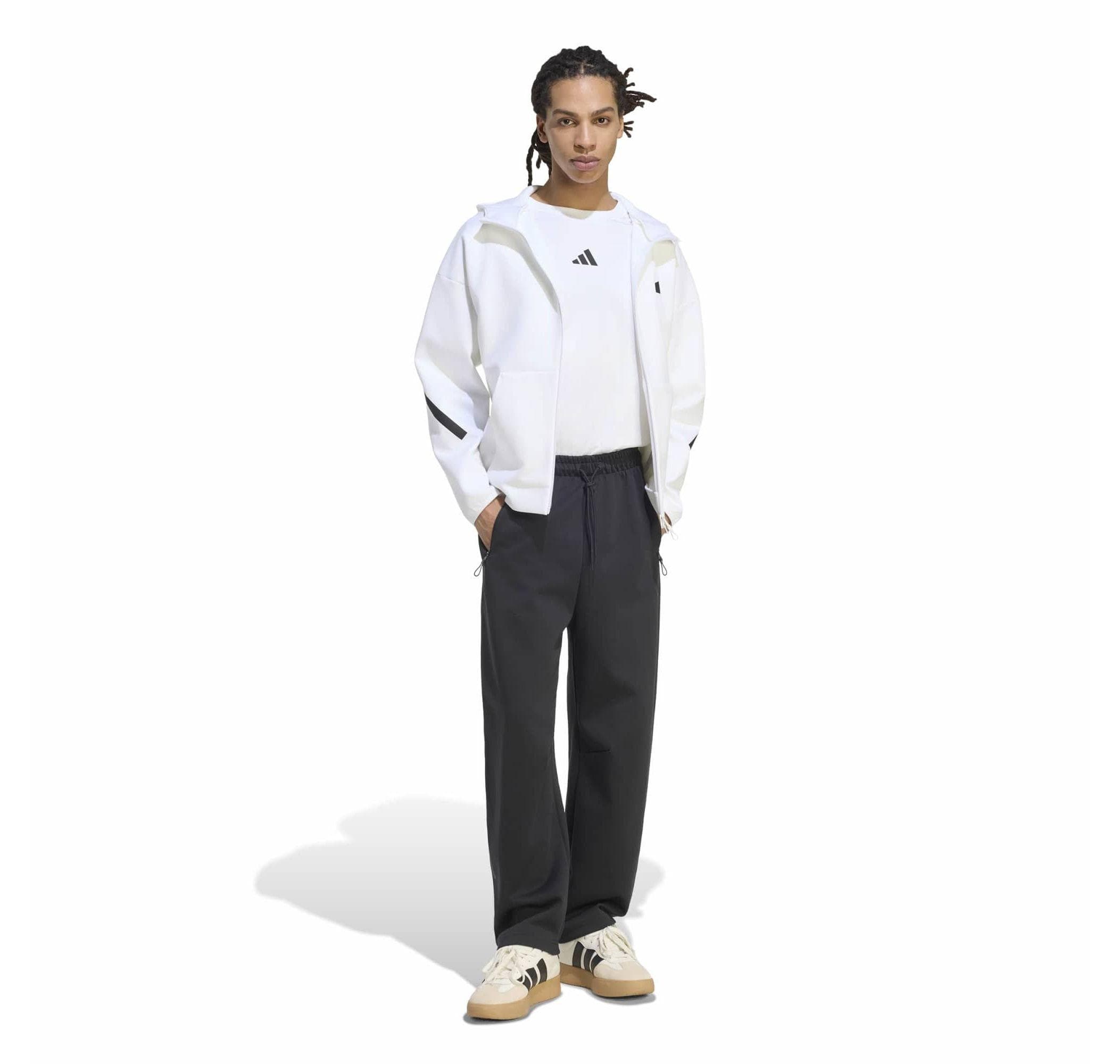 adidas adidas M Z.n.e. Fz Erkek Sweatshirt Beyaz - 5