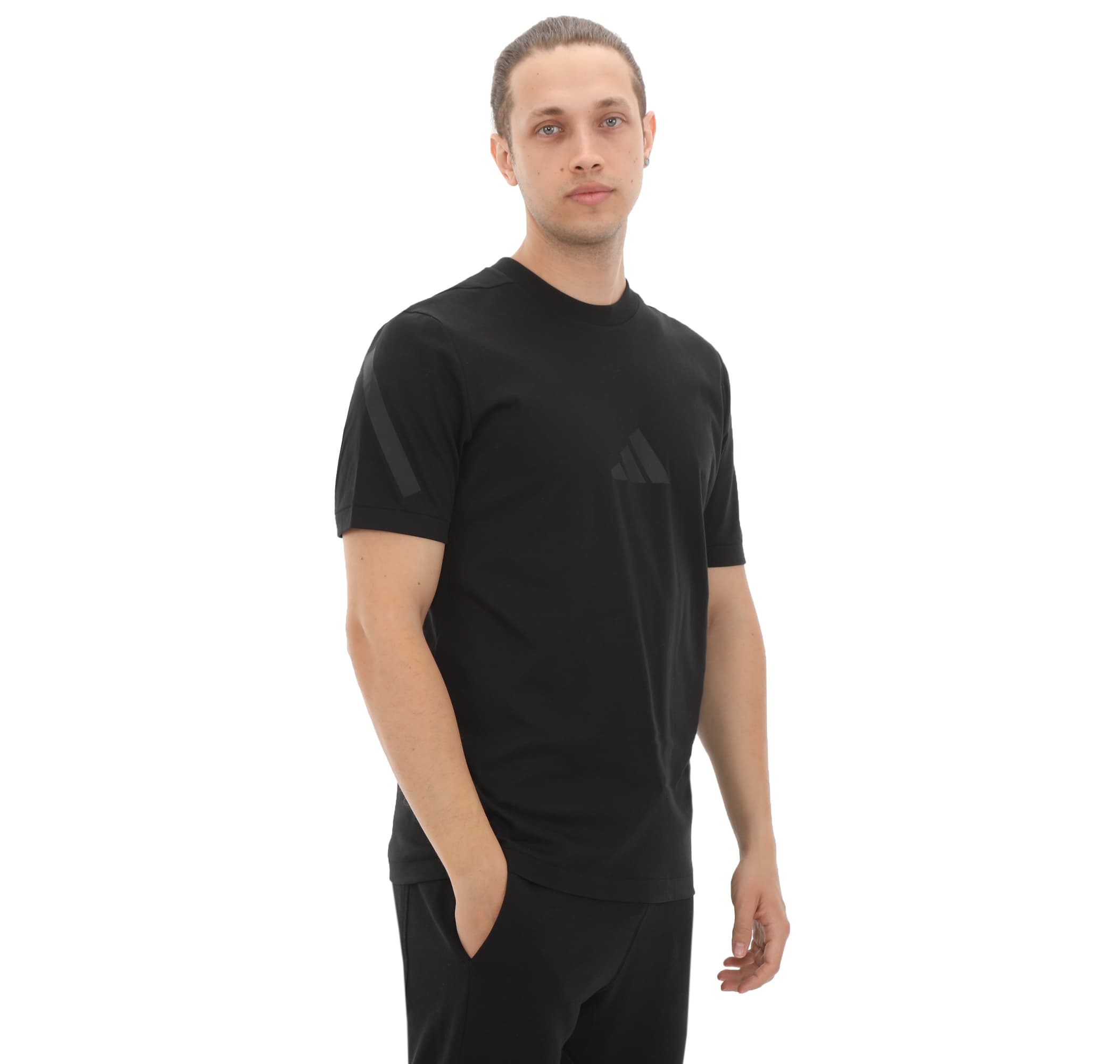 adidas adidas M Z.n.e. Tee Erkek T-Shirt Siyah - 2