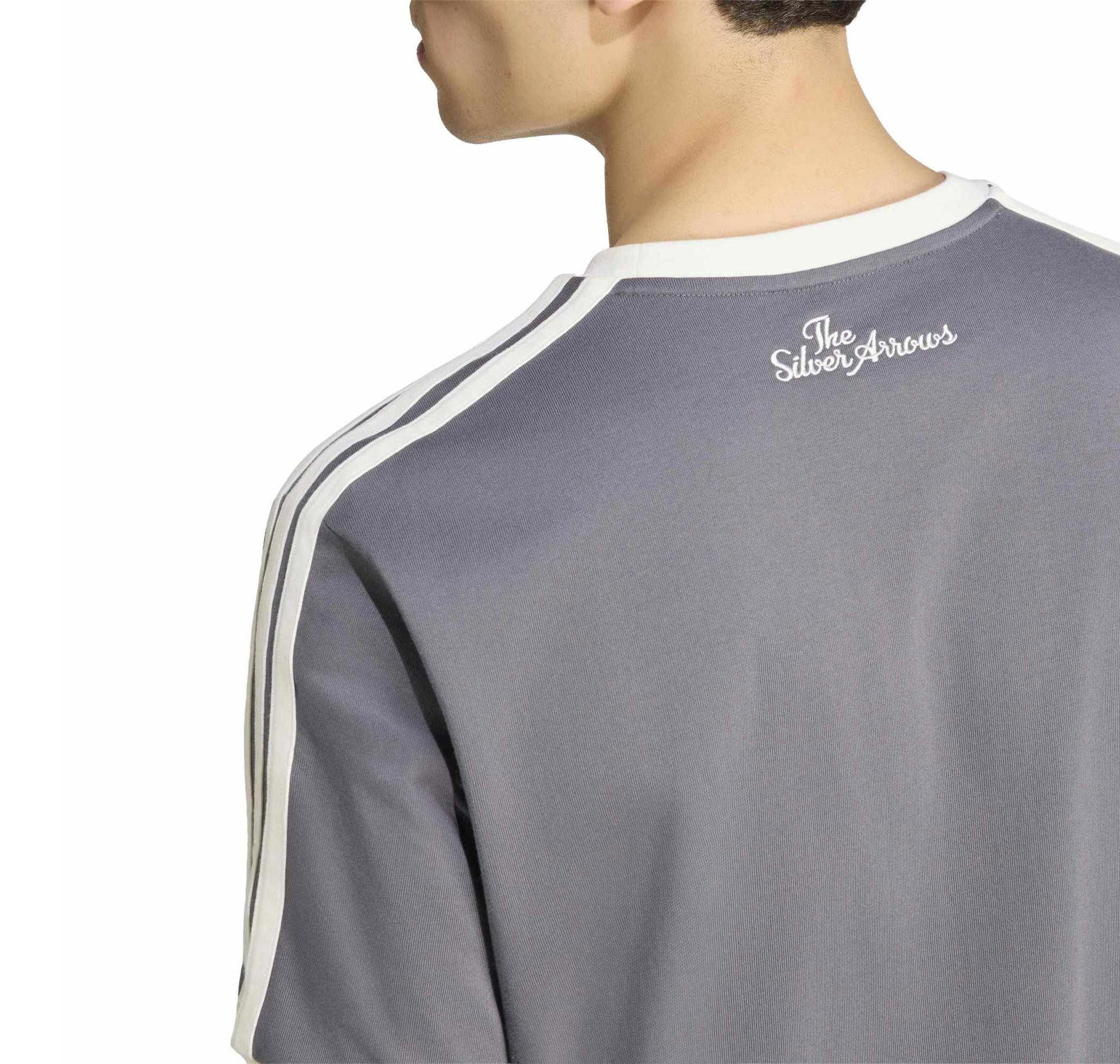 adidas adidas Mer Sa Icn Tee Erkek T-Shirt Gri - 4