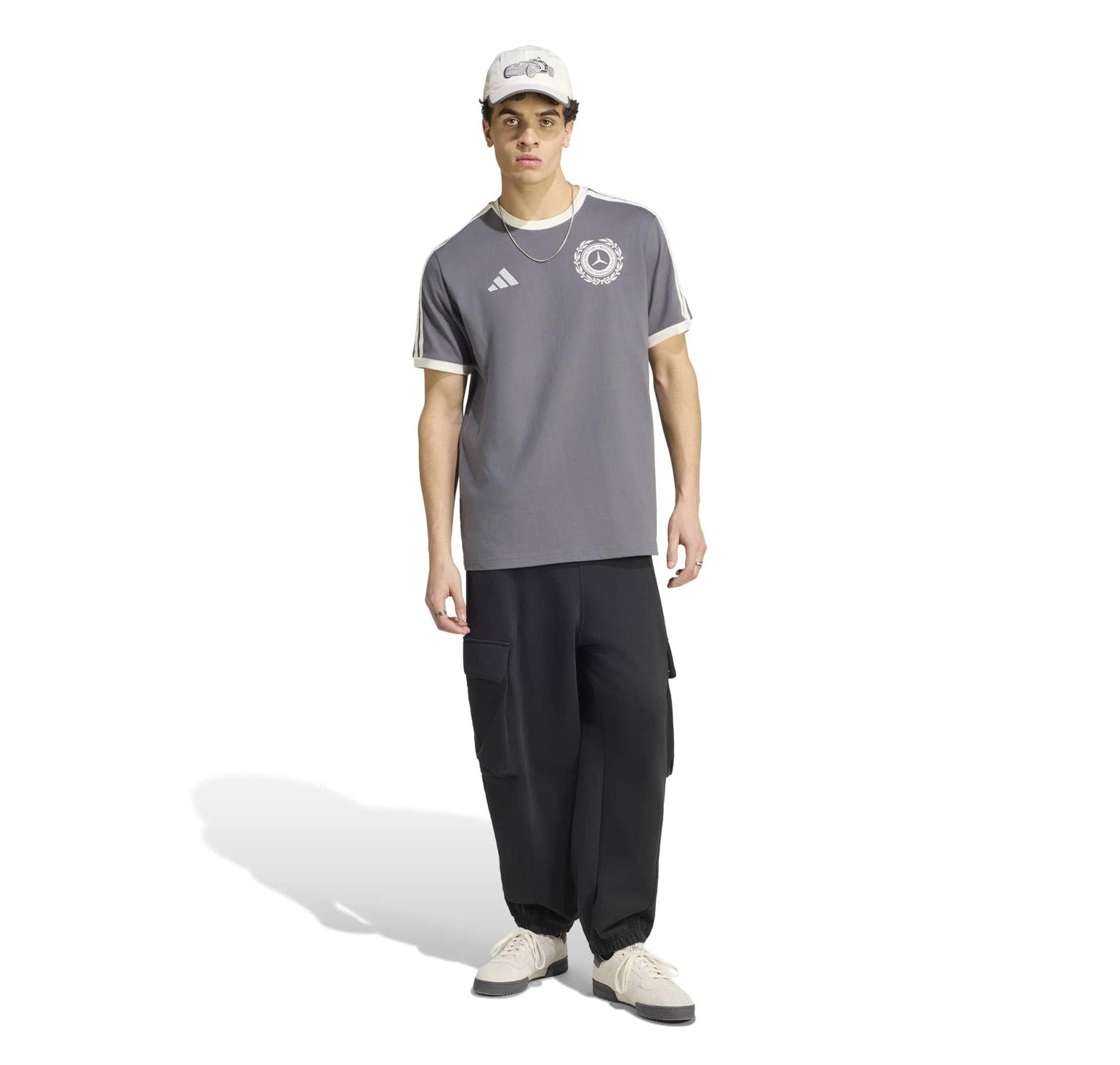adidas adidas Mer Sa Icn Tee Erkek T-Shirt Gri - 5