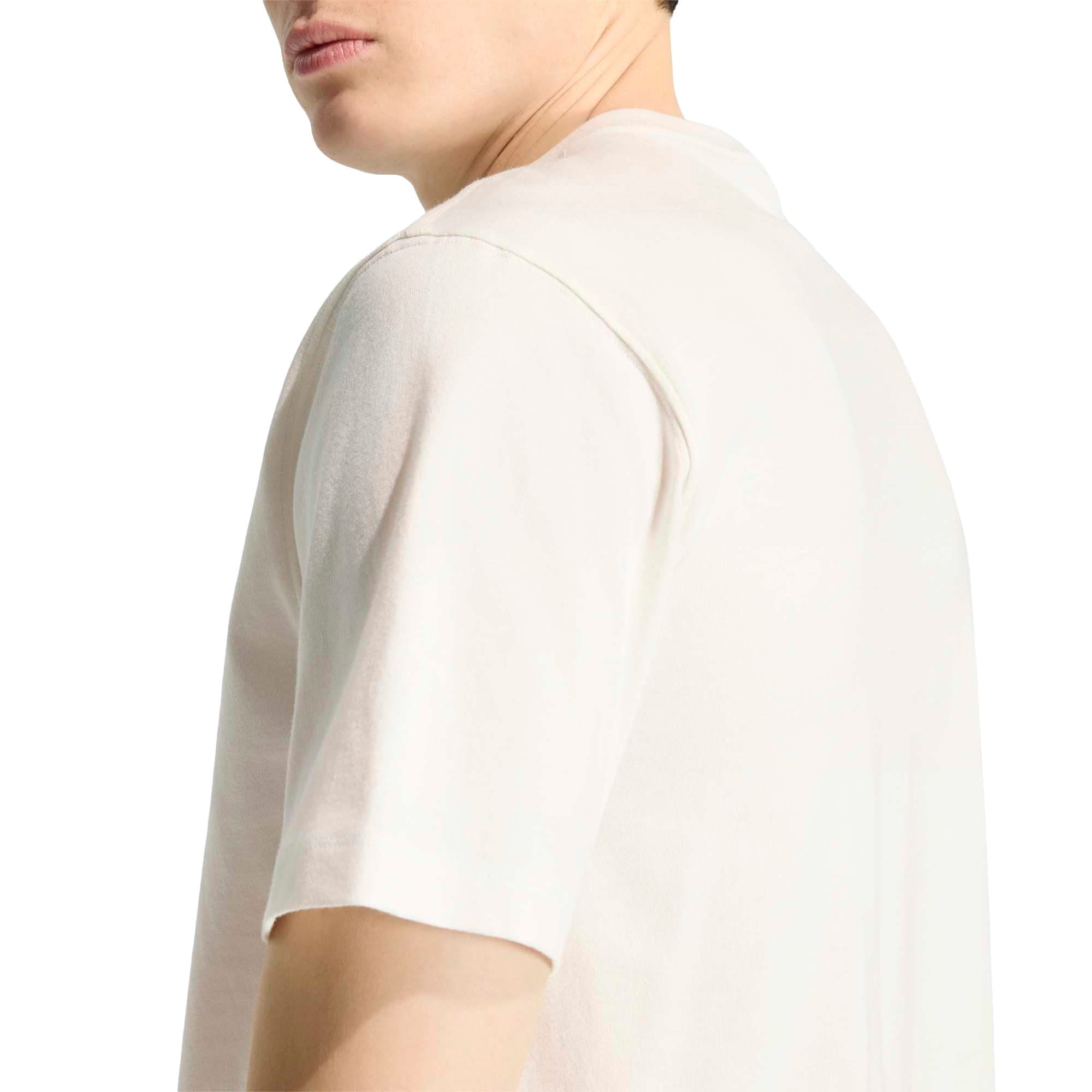 adidas adidas Monogram Tee Erkek T-Shirt Beyaz - 5