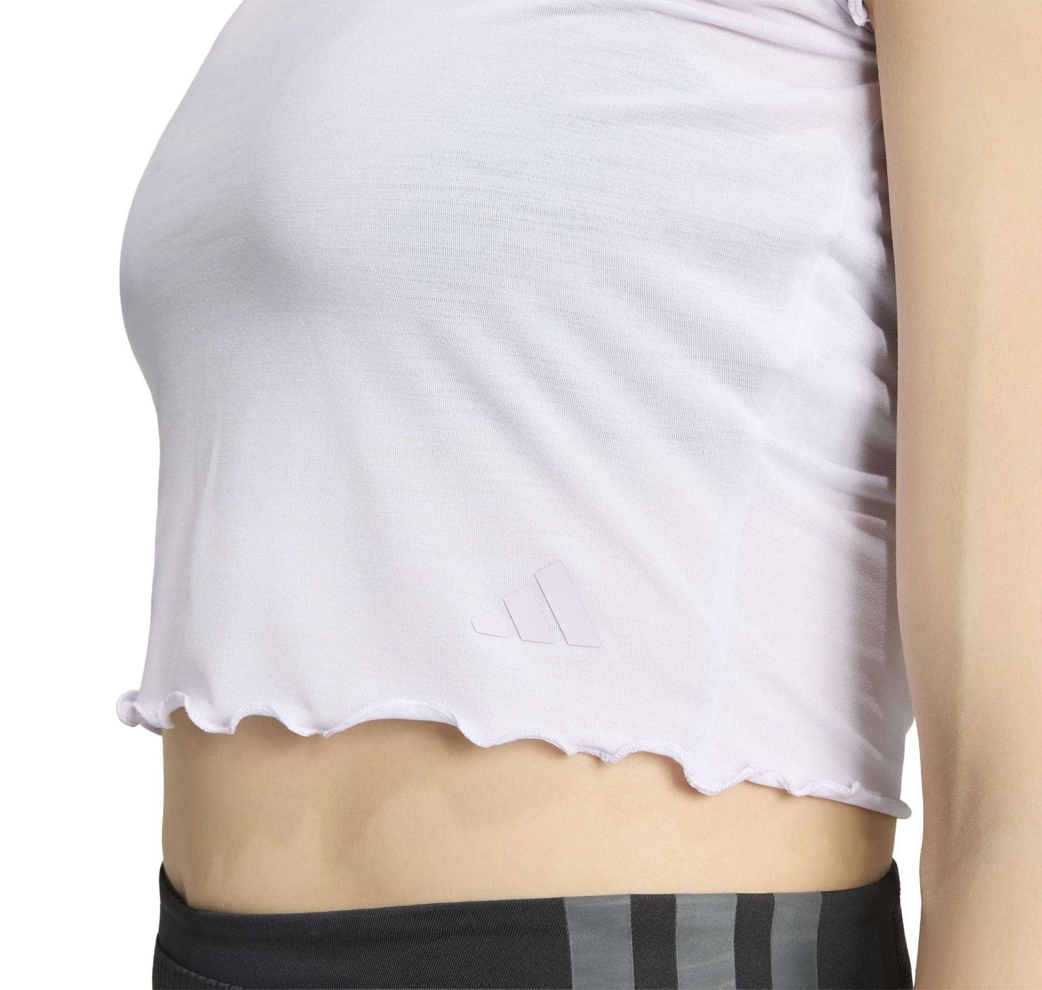adidas adidas Motıon T-Shırt Kadın T-Shirt Mor - 4