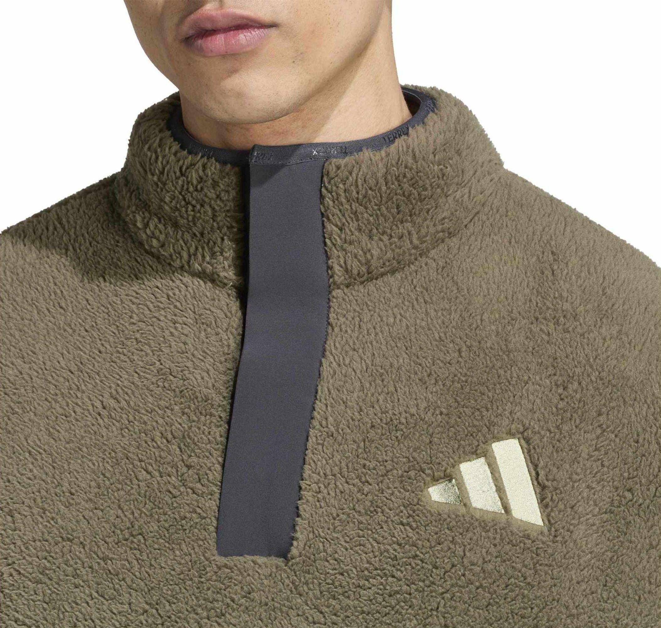 adidas adidas Mt Ess Hp Erkek Sweatshirt Haki - 3