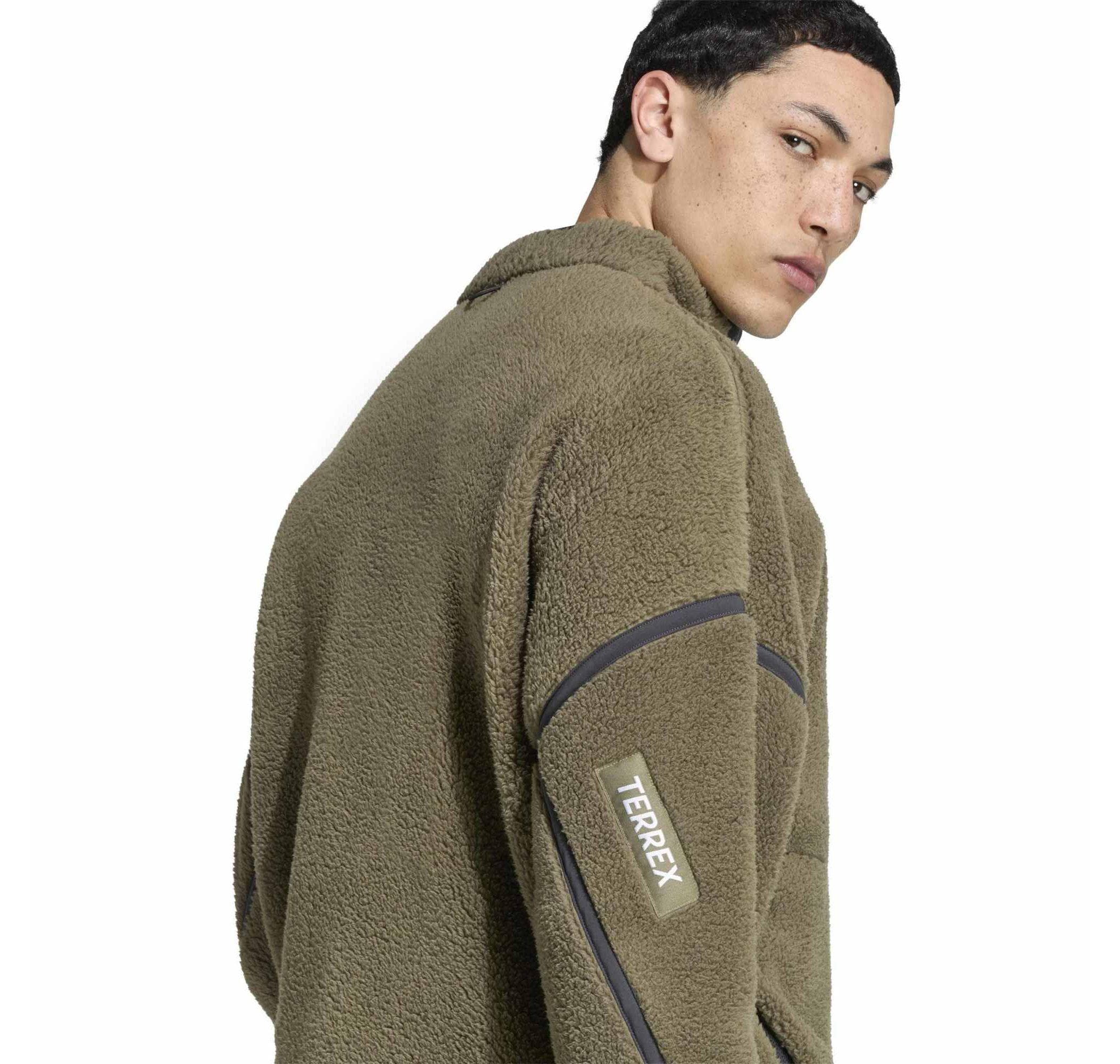 adidas adidas Mt Ess Hp Erkek Sweatshirt Haki - 4