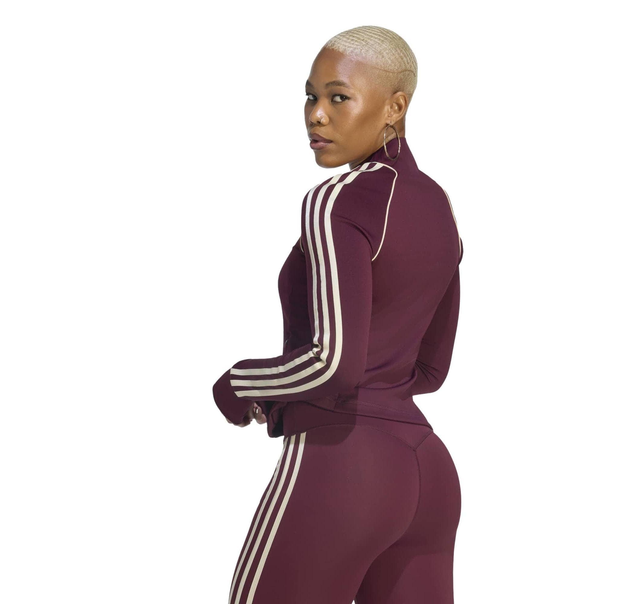 adidas adidas Og Sp Mıdlay Kadın Ceket Bordo - 2