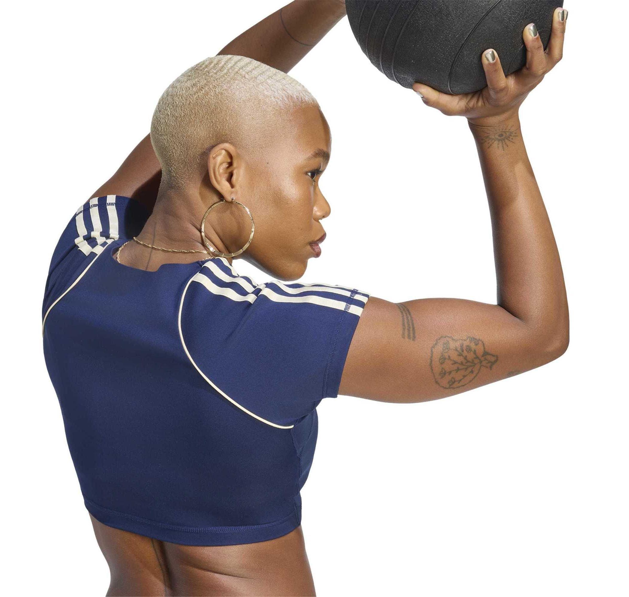 adidas adidas Og Sp T-Bra Kadın Büstiyer Mavi - 2