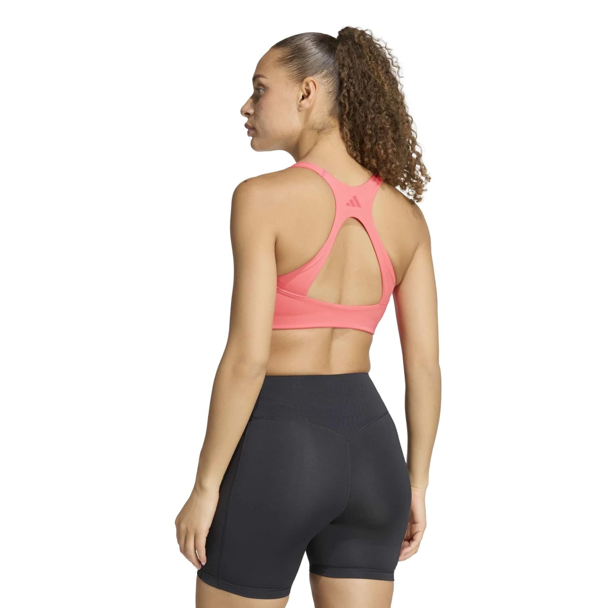 adidas adidas Opt 3S Ms Bra Kadın Büstiyer Pembe - 2