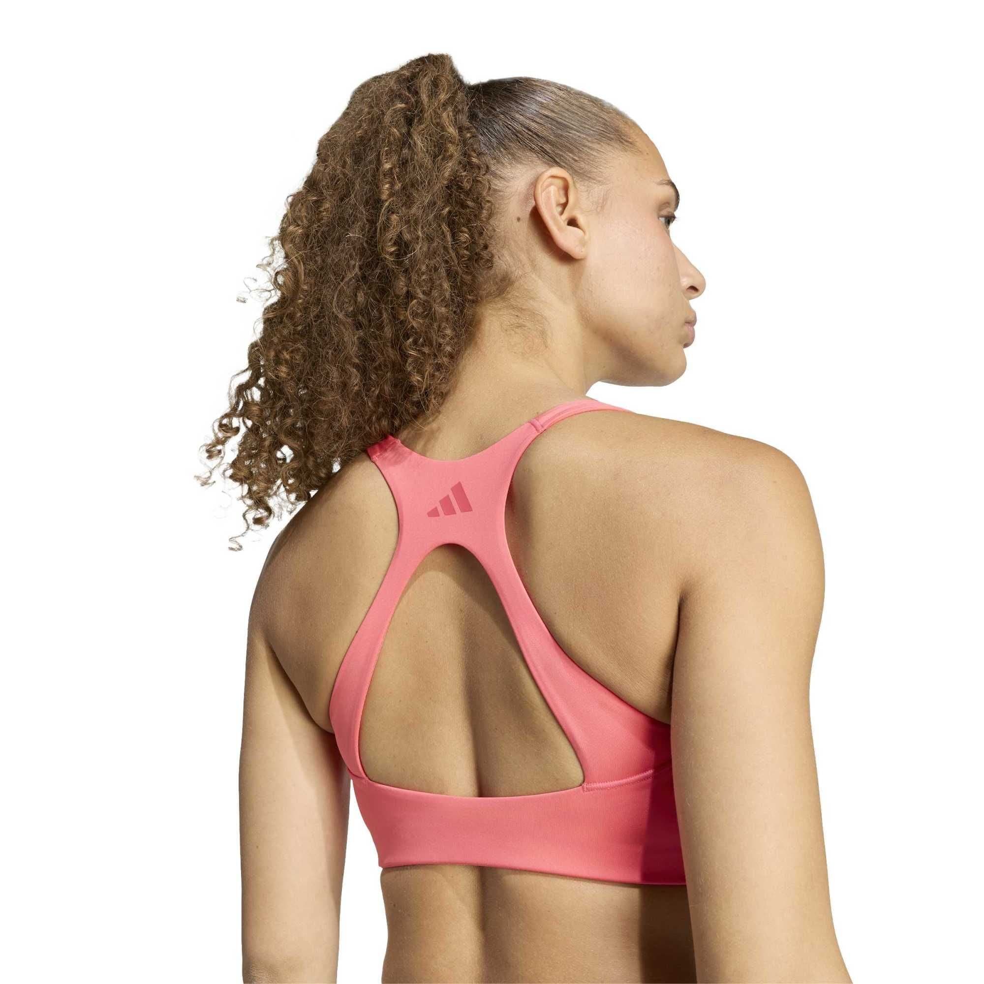 adidas adidas Opt 3S Ms Bra Kadın Büstiyer Pembe - 4