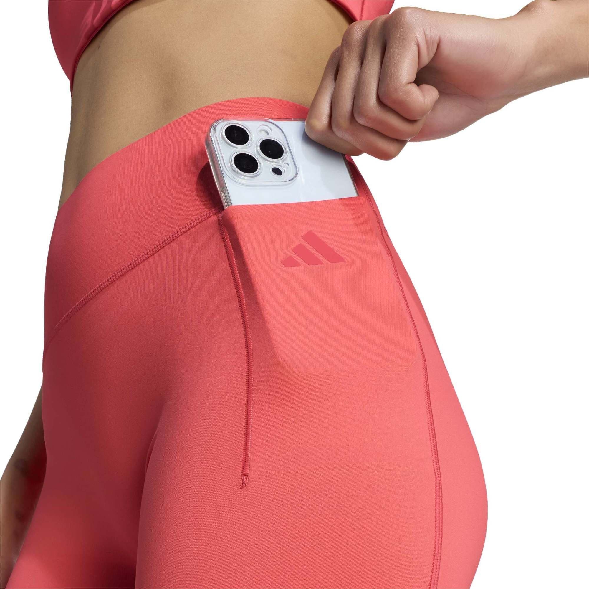 adidas adidas Opt Pl  Sho L Kadın Tayt Pembe - 3