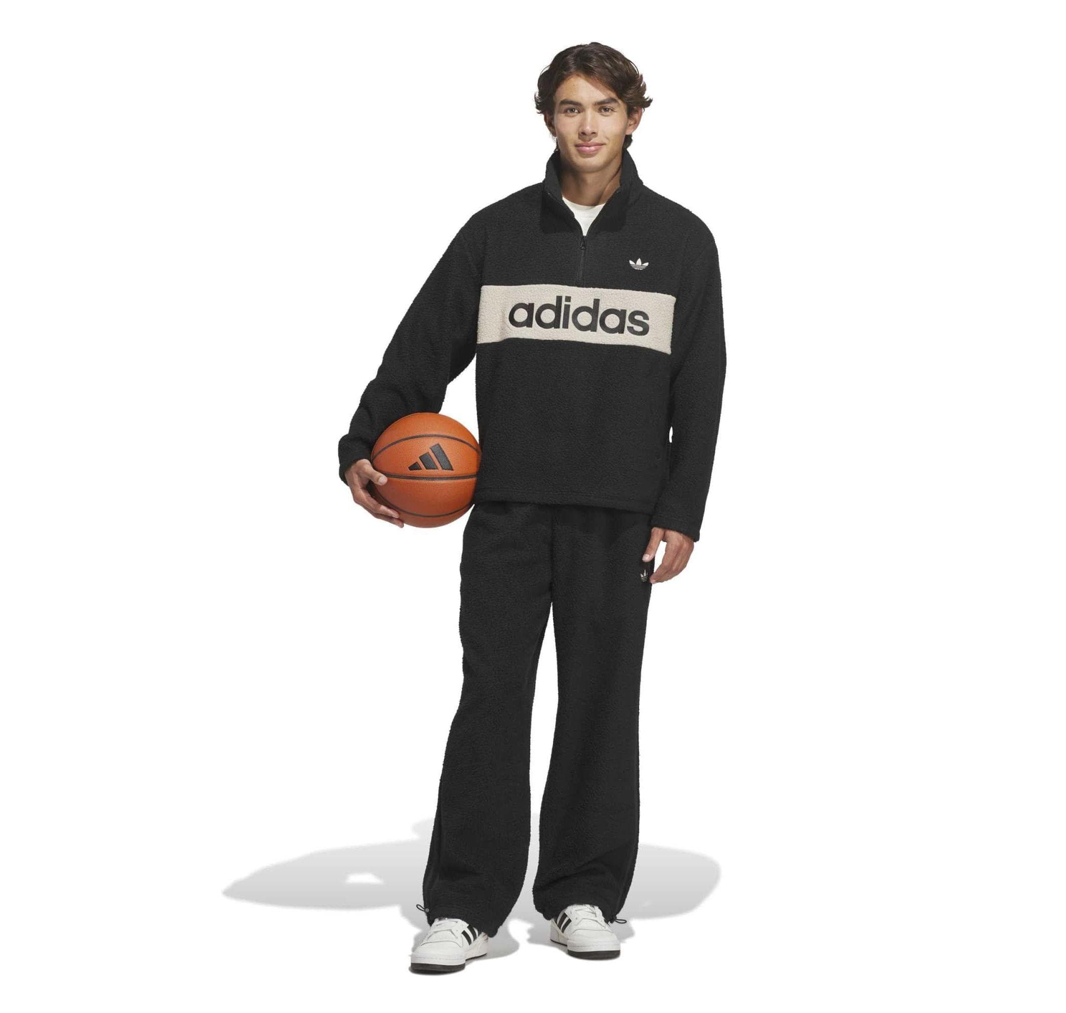adidas adidas Pf Pullover Erkek Sweatshirt Siyah - 5