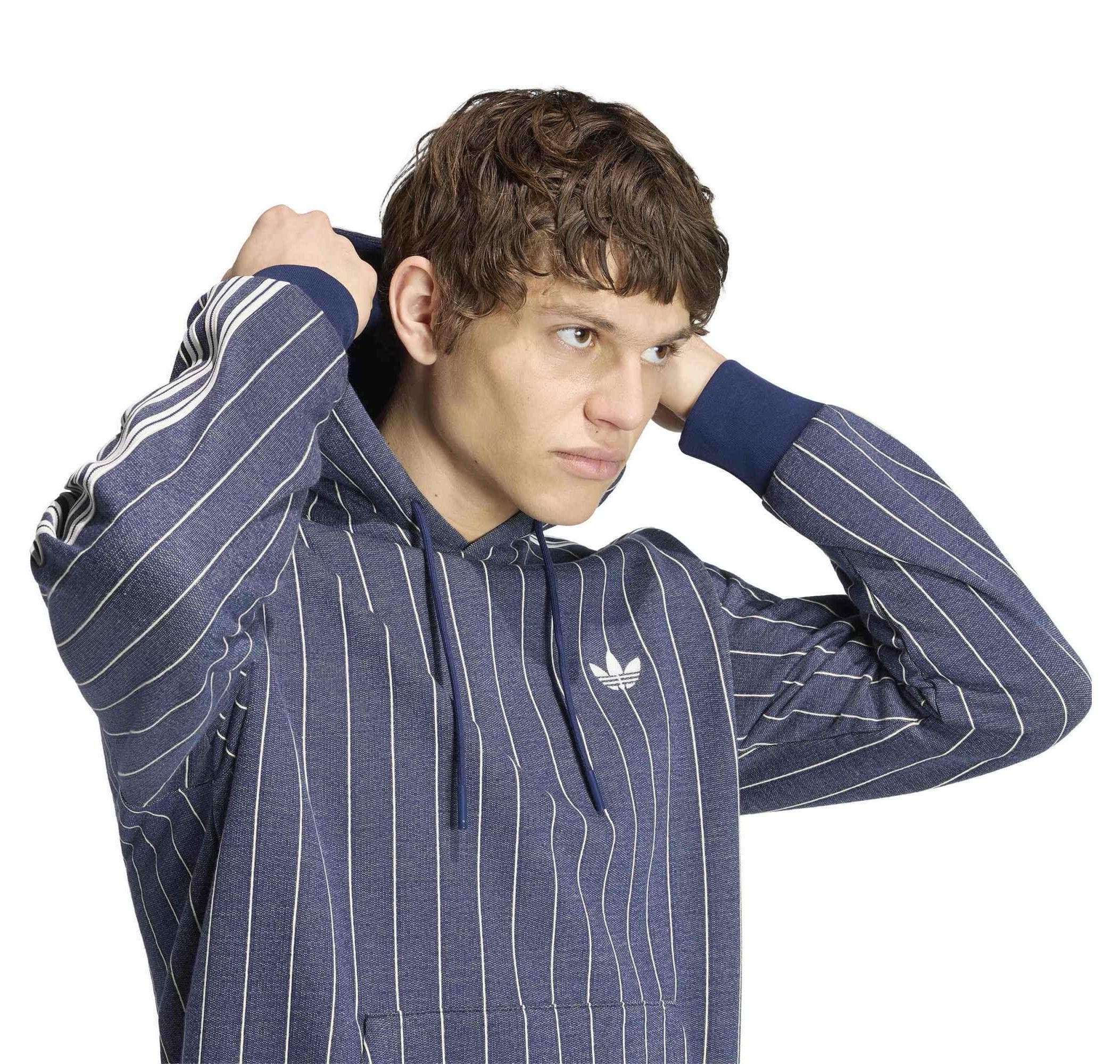 adidas adidas Pın Hd Erkek Sweatshirt İndigo - 4