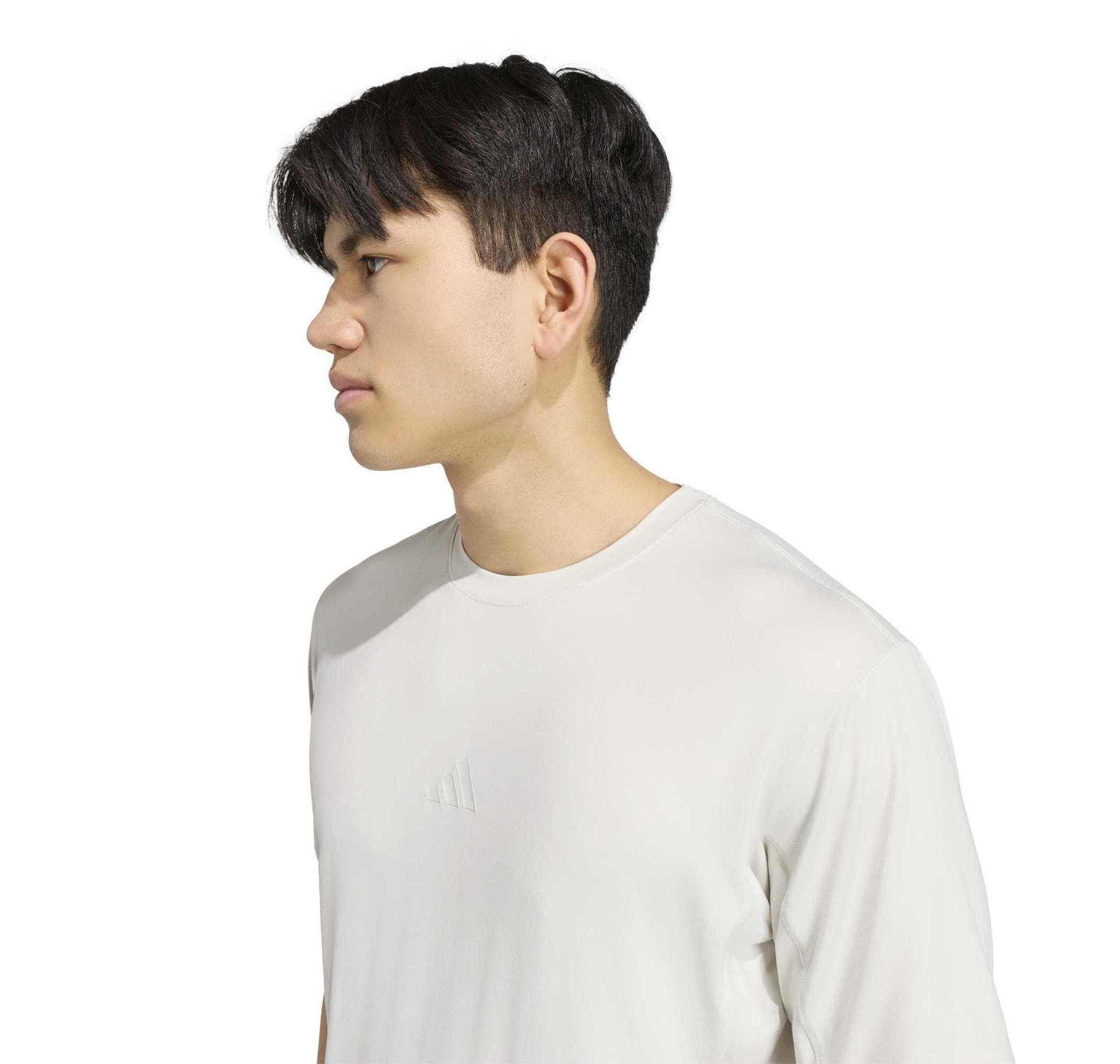 adidas adidas Puremotıon Tee Erkek T-Shirt Gri - 3