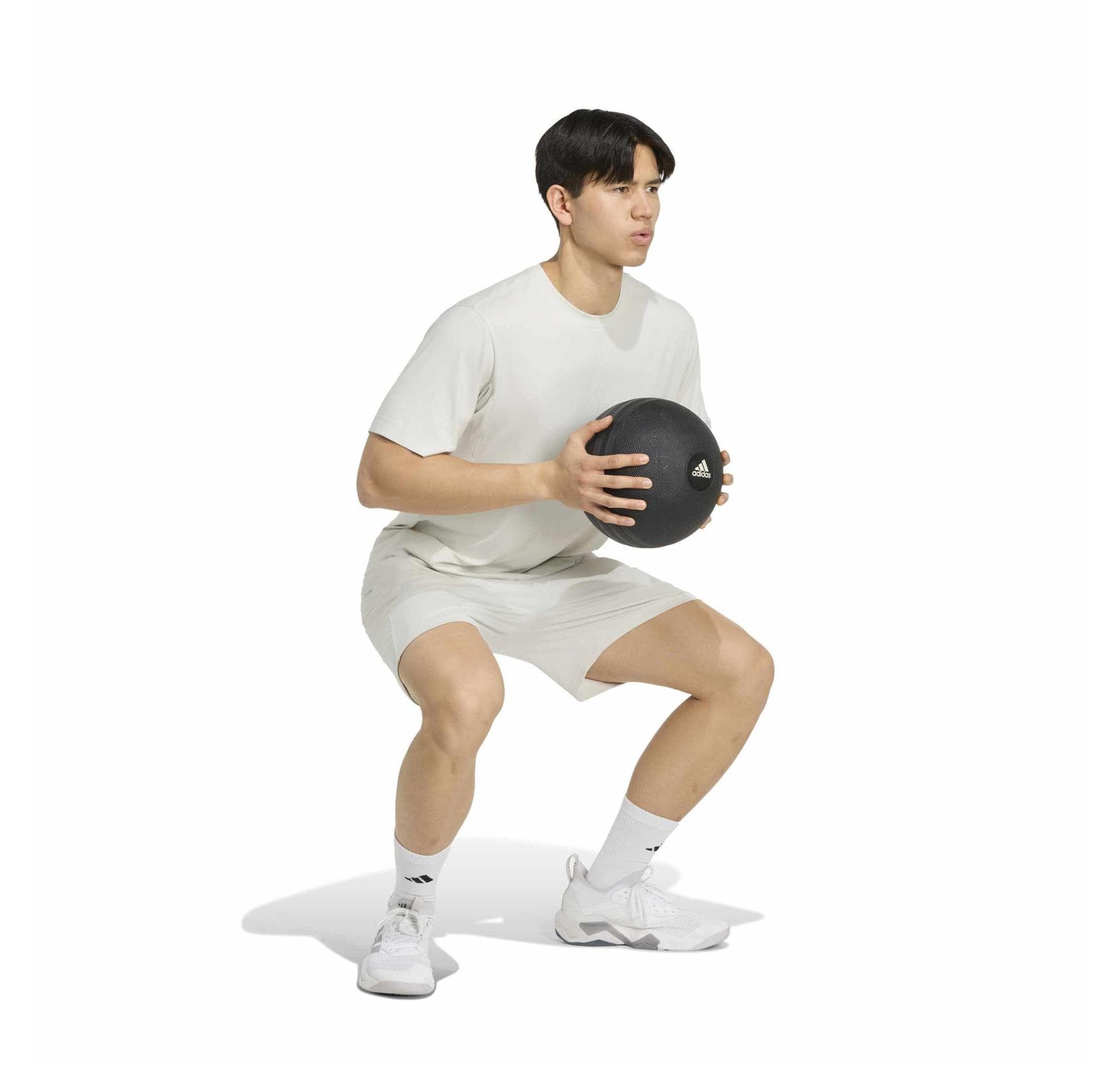 adidas adidas Puremotıon Tee Erkek T-Shirt Gri - 5