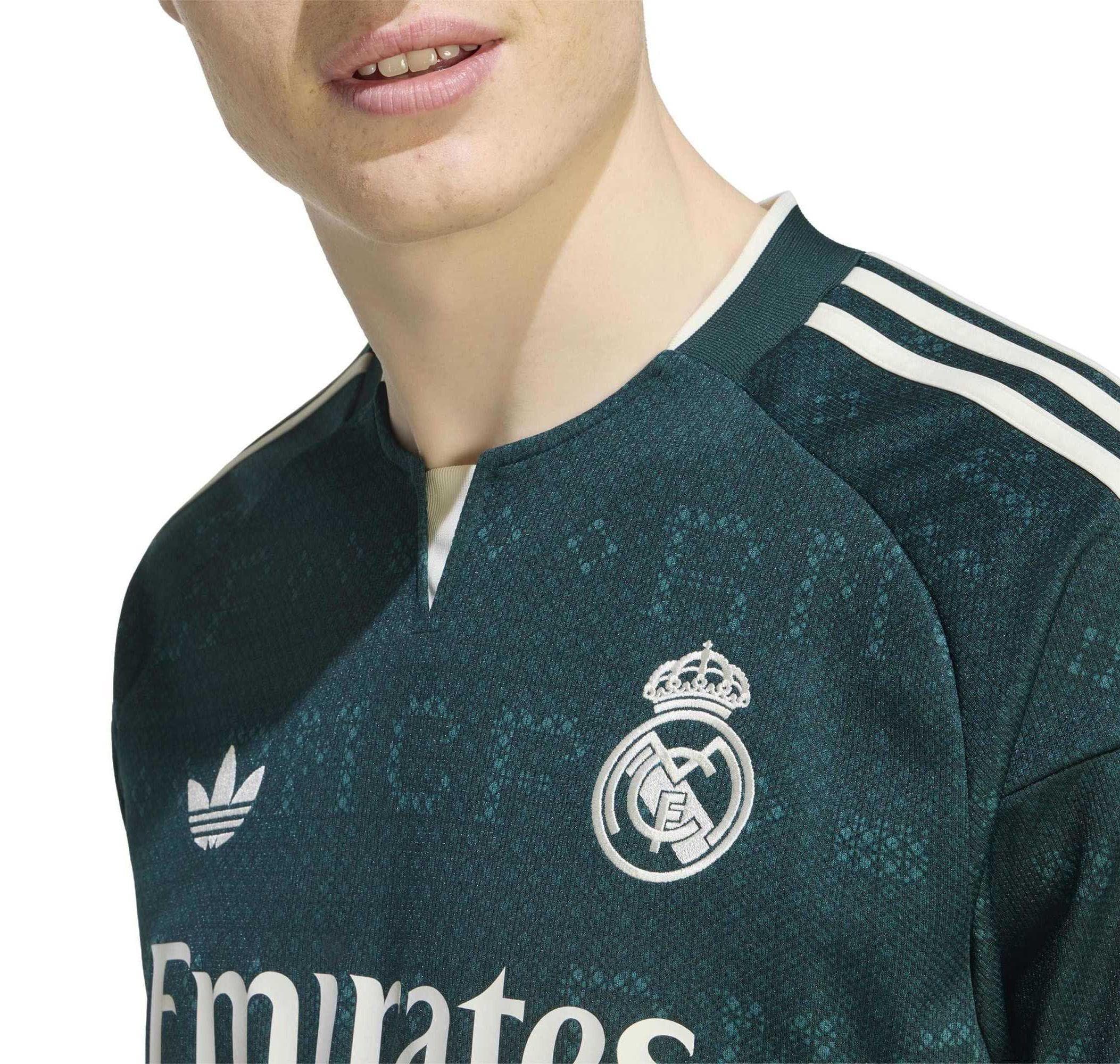adidas adidas Real A Jsy Erkek Forması Yeşil - 3