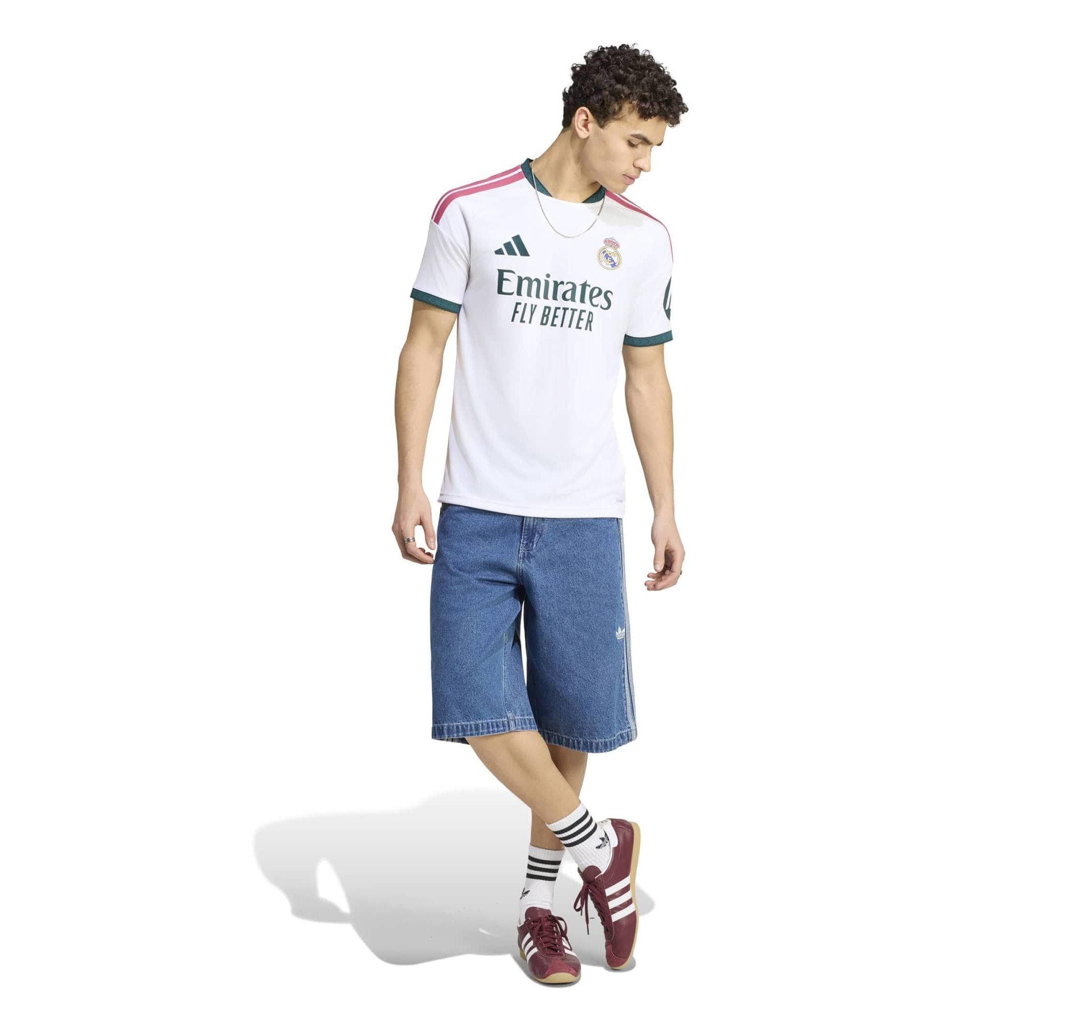 adidas adidas Real H Jsy Erkek Forması Beyaz - 3
