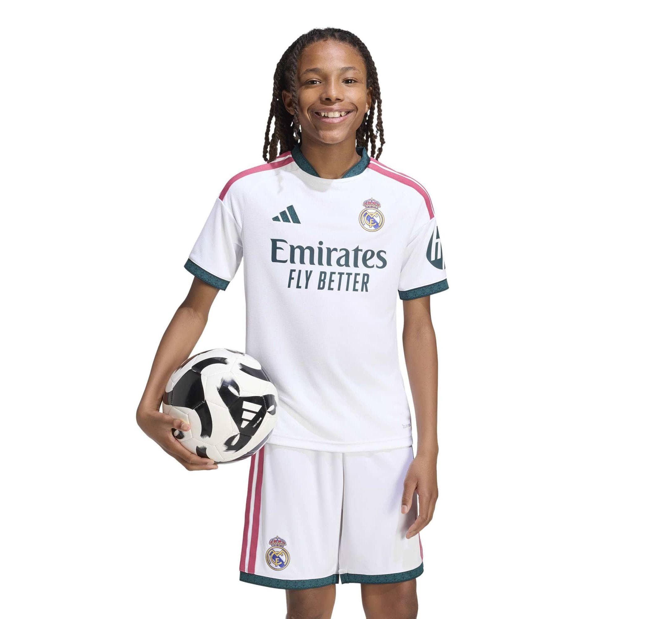 adidas adidas Real H Jsy Y Çocuk Forması Beyaz